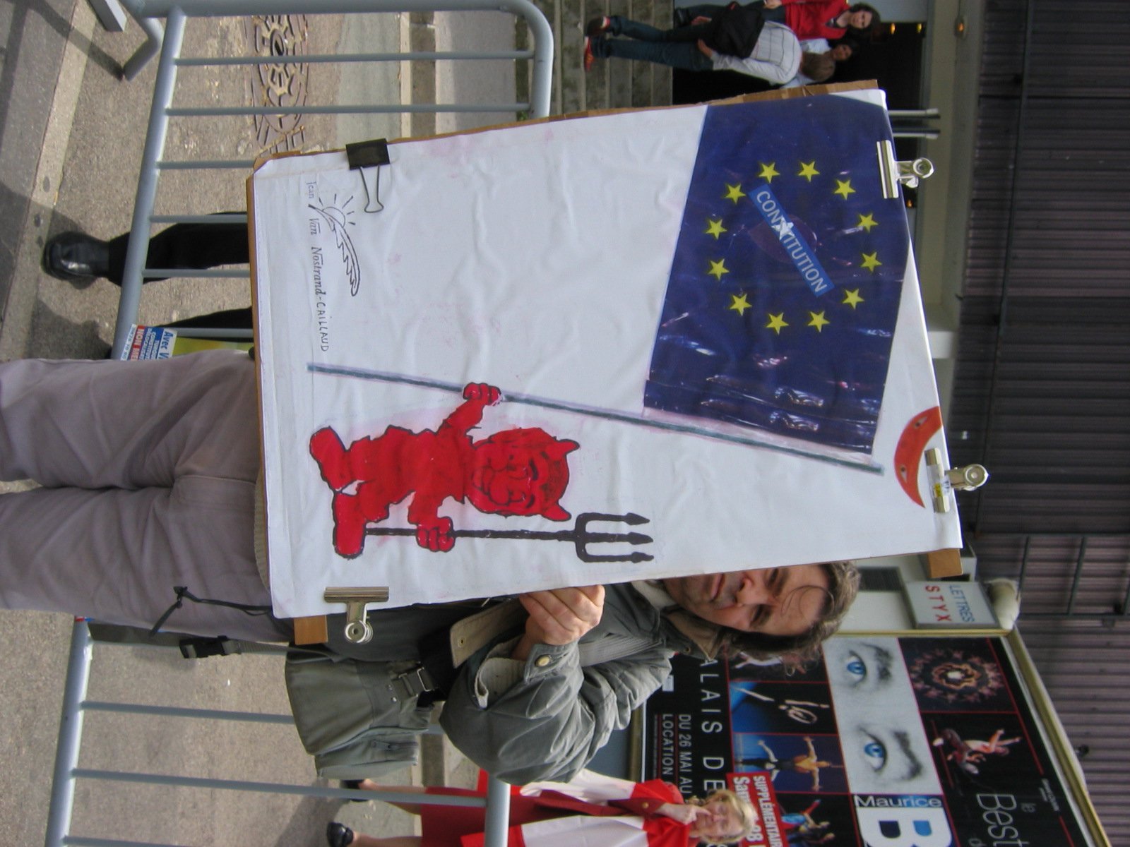 The French were the most hostile to Europe, according to the poll <a target="_blank">(Photo: EUobserver)</a>