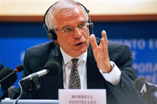 One year on and still not enough done, said Mr Borrell (Photo: European Parliament)
