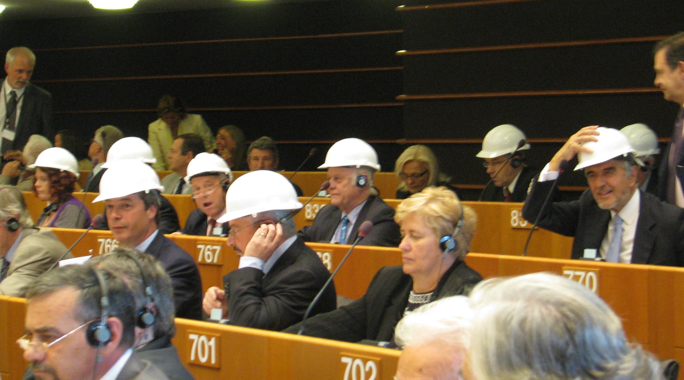MEPs making their point in Brussels <a target="_blank">(Photo: Ind/Dem)</a>