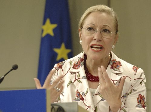 Benita Ferrero-Waldner has worked on securing the medics release since she took up her post as commissioner in 2005 <a target="_blank">(Photo: © European Community, 2007)</a>