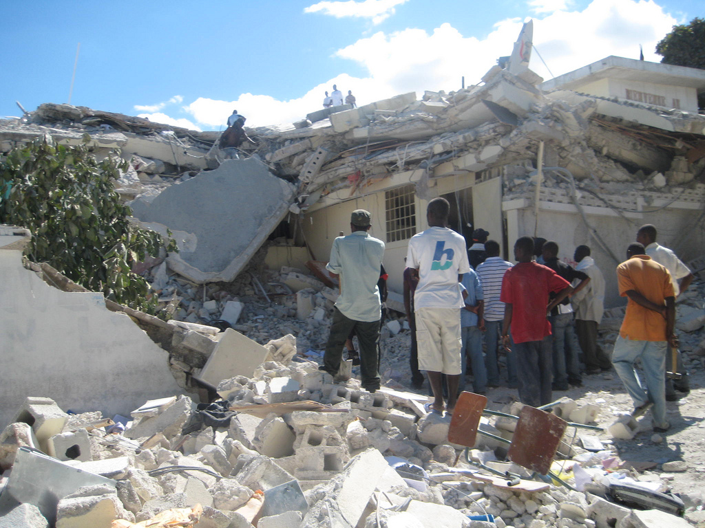 The earthquake on Tuesday is thought to have claimed tens of thousands of lives and left millions homeless. <a target="_blank">(Photo: Caritas)</a>