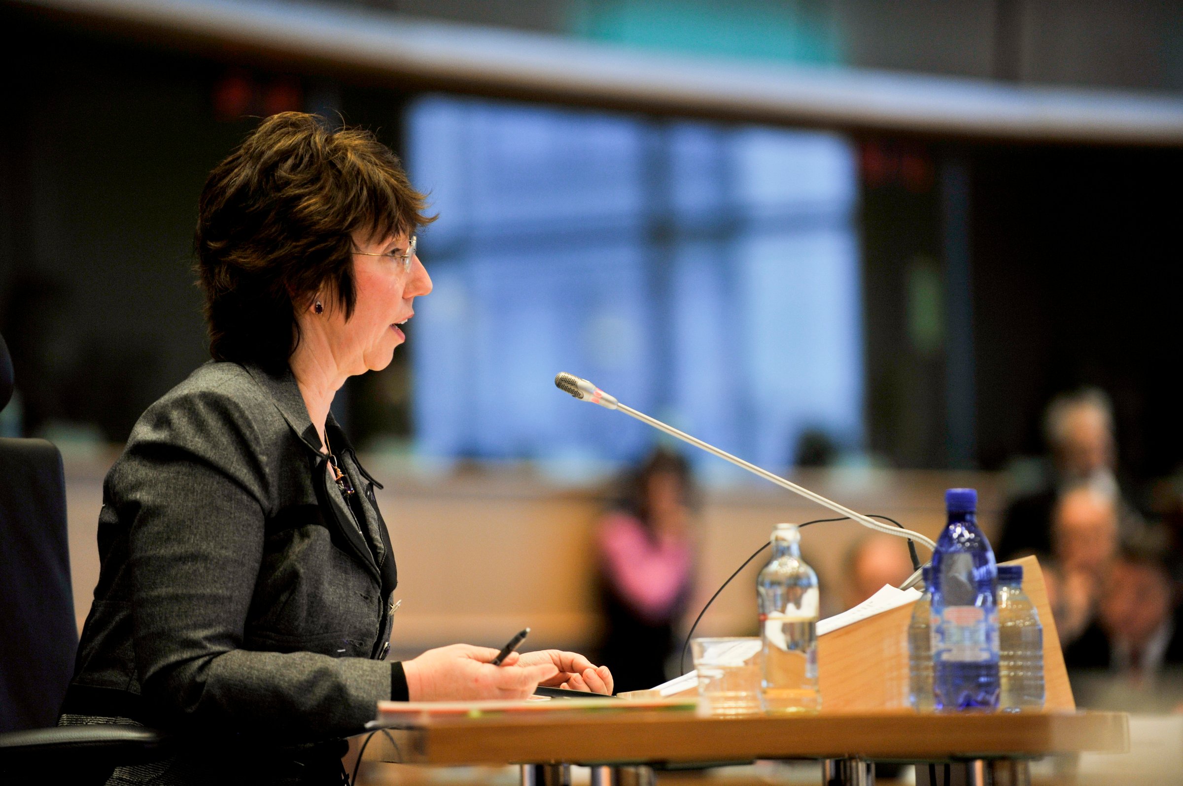 Ashton's spokesman said the UN had told her to stay away <a target="_blank" href="http://ec.europa.eu">(Photo: ec.europa.eu)</a>