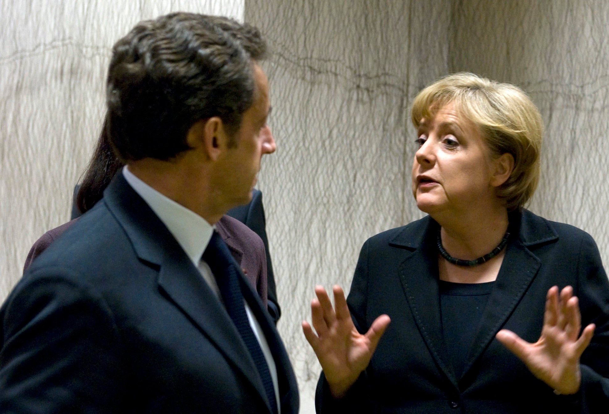 Nicolas Sarkozy and Angela Merkel are meeting in Paris today <a target="_blank" href="http://consilium.europa.eu">(Photo: consilium.eu)</a>