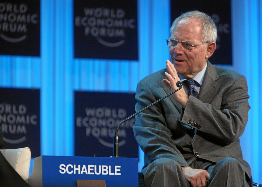Finance minister Wolfgang Schaueble said the extra spending would not prevent Germany running a balanced budget in 2015. (Photo: World Economic Forum)