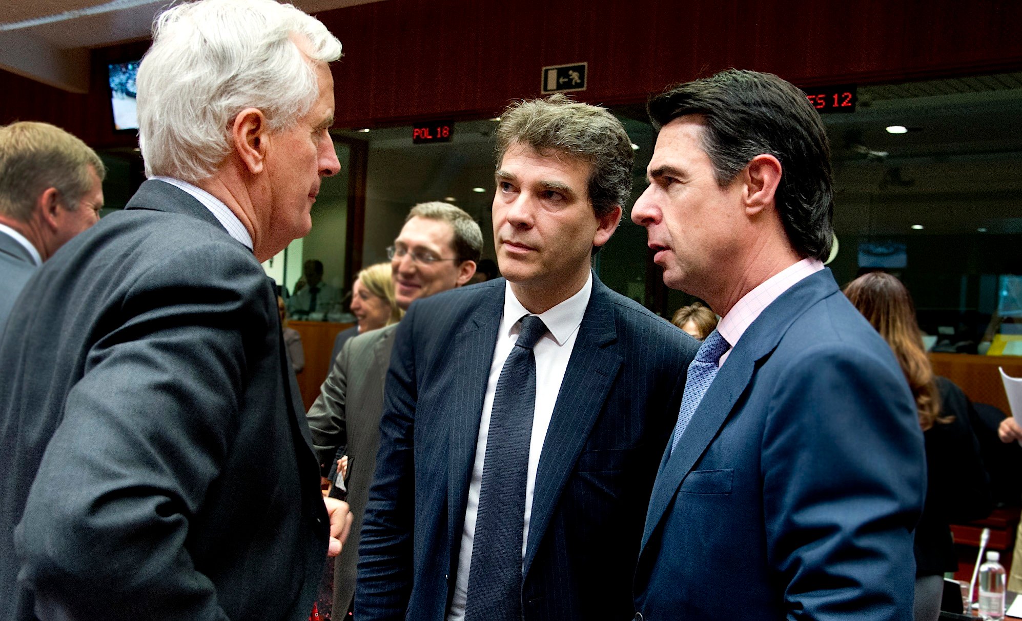 Montebourg (c) at the EU Council in Brussels <a target="_blank" href="http://consilium.europa.eu">(Photo: consilium.europa.eu)</a>