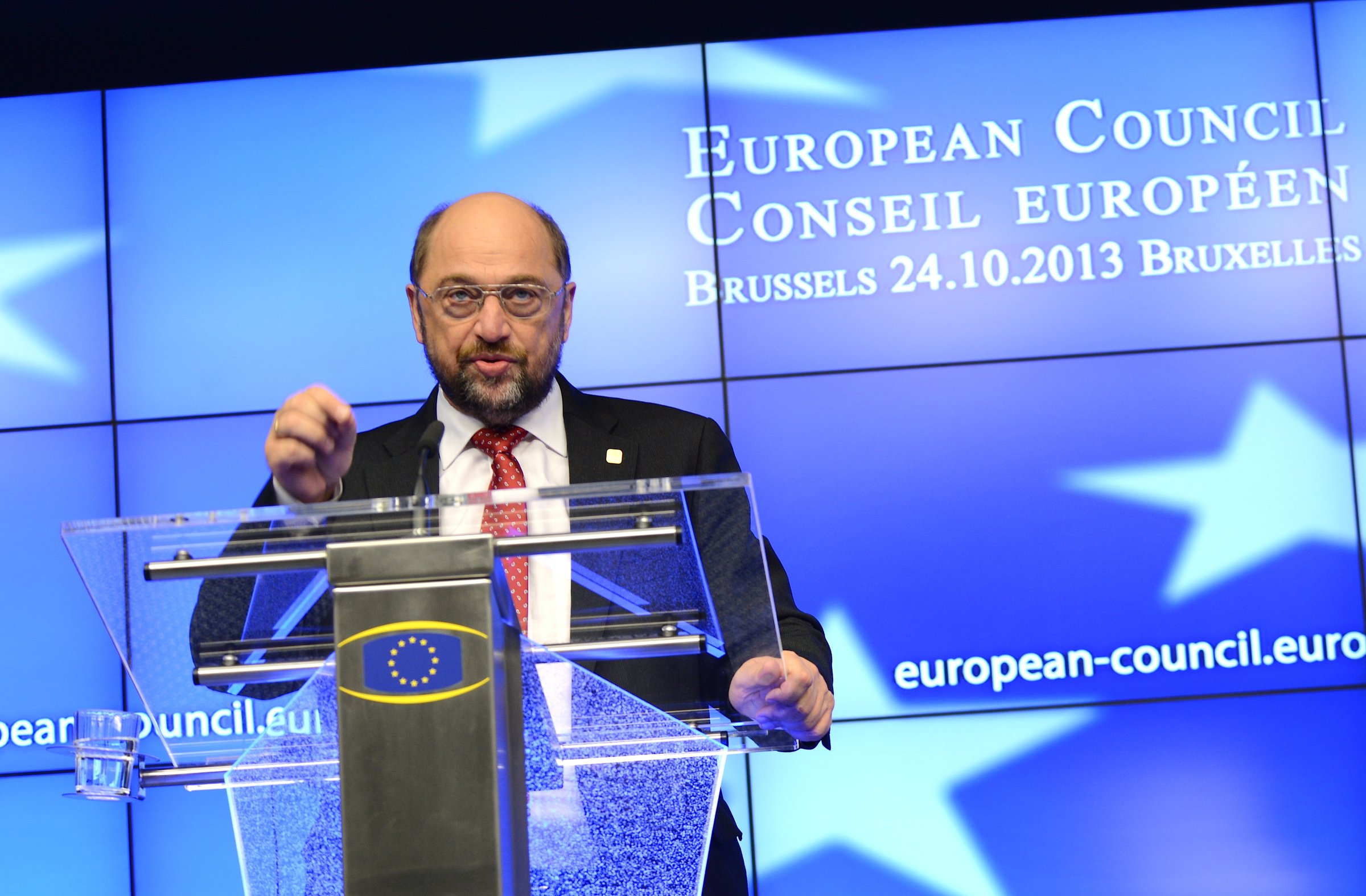 Martin Schulz - hat in the ring <a target="_blank" href="http://consilium.europa.eu">(Photo: consilium.europa.eu)</a>