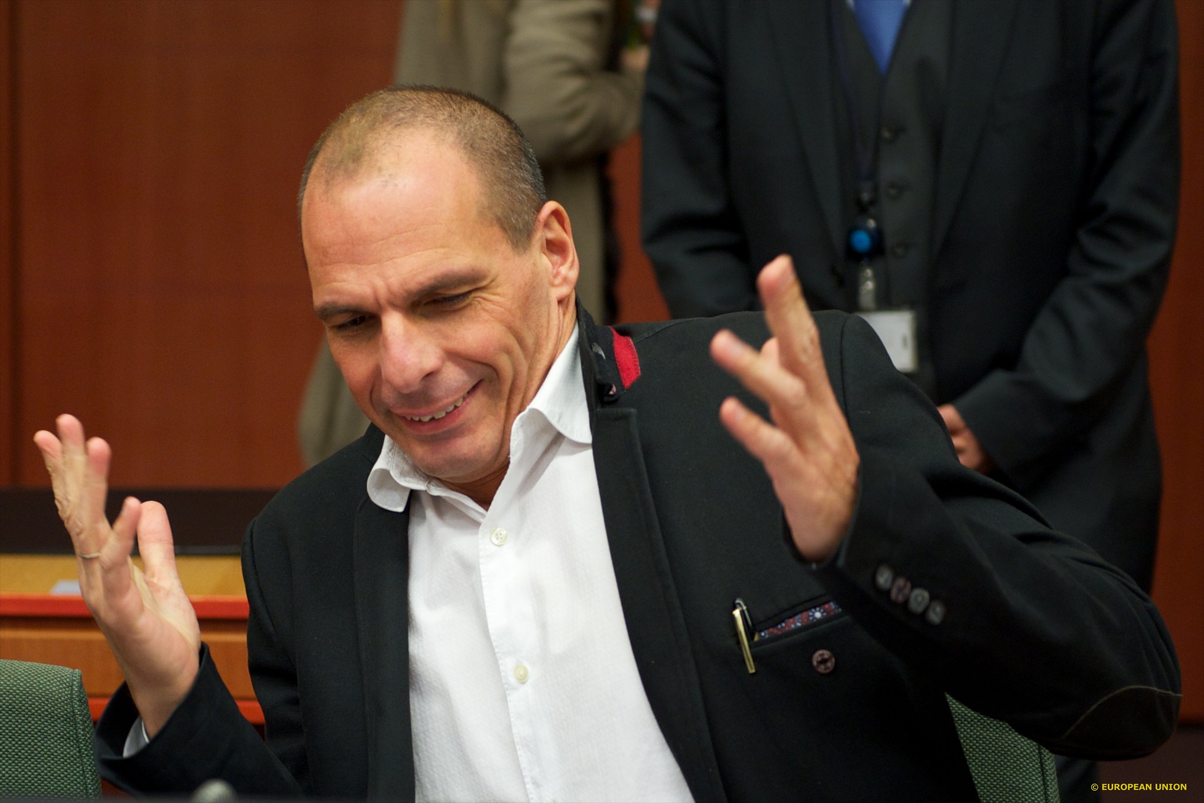 Greek finance minister will try to convince his Eurozone partners to unblock moeny for his country (Photo: Council of European Union)