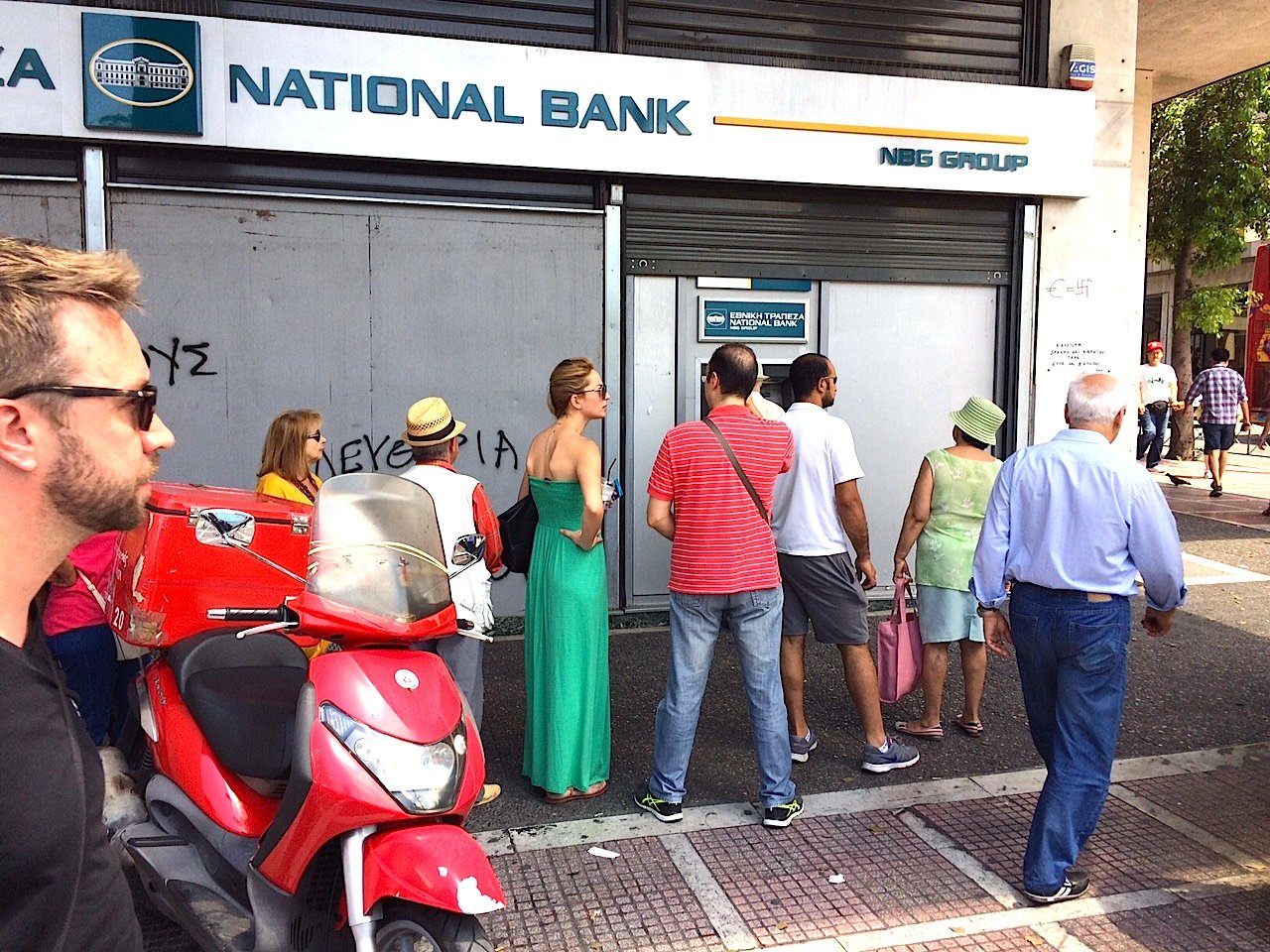 Greek banks have been closed since 28 June <a target="_blank">(Photo: Eric Maurice)</a>
