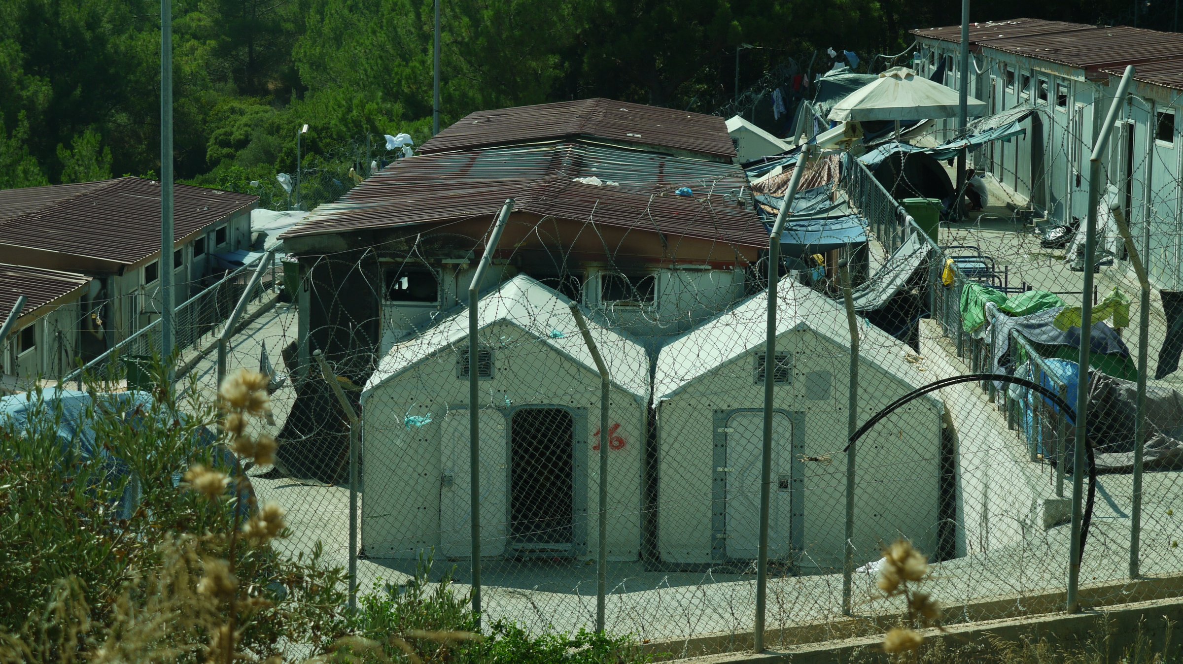 Camps at the Greek islands are overcrowded (Photo: Joseph Boyle)