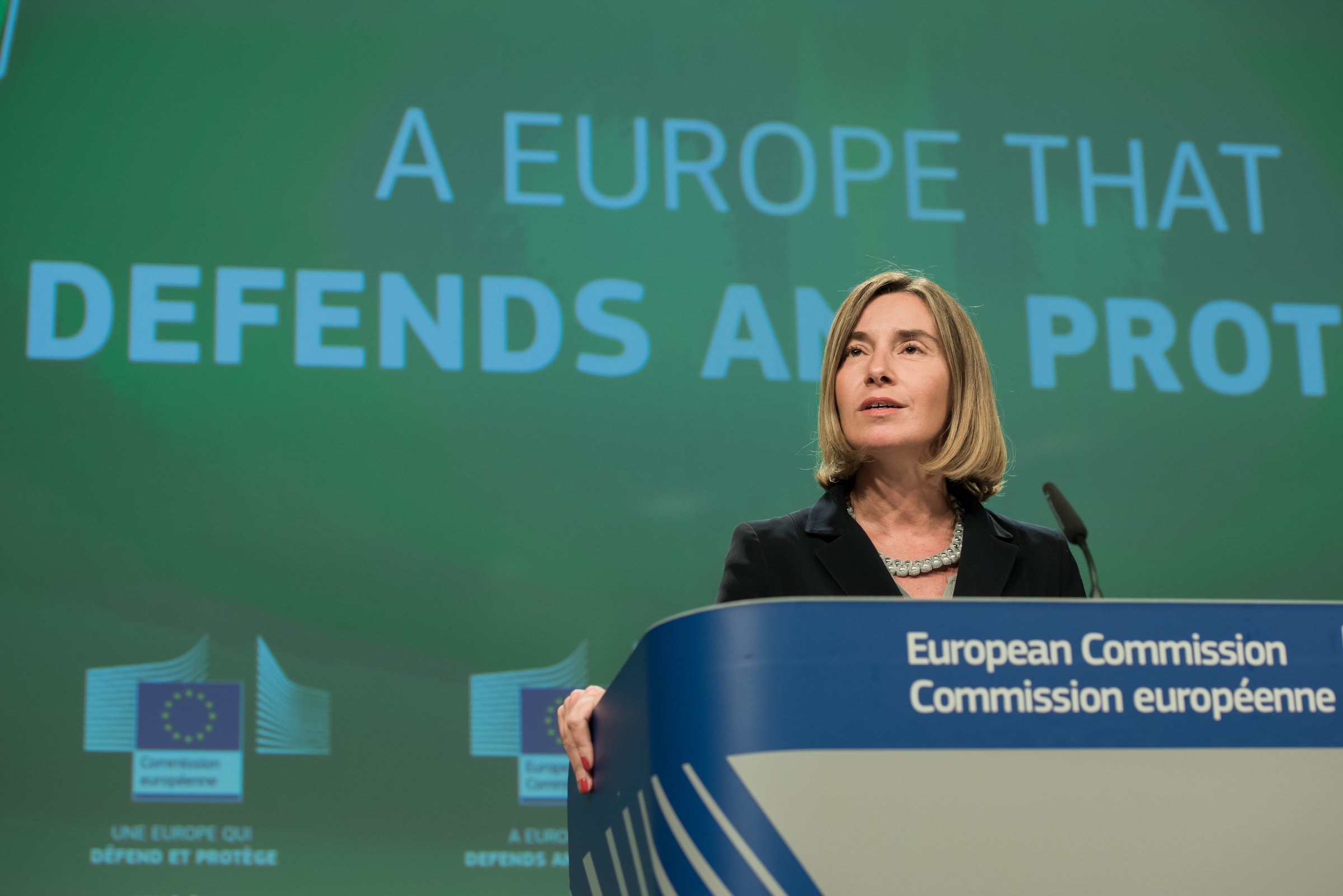 Mogherini said EU treaty already contained a mutual defence clause <a target="_blank">(Photo: ec.europa.eu)</a>