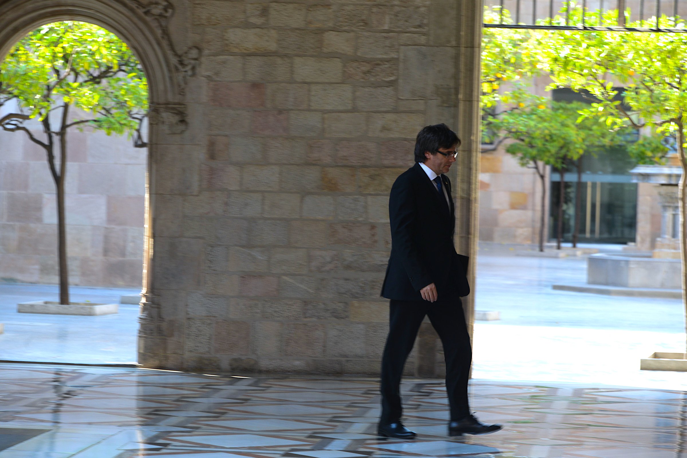The Catalan politicians were banned from running in European Parliament elections because they have not lived in Spain for the past two years and because they did not show up for trial (Photo: Premsa SantCugat)