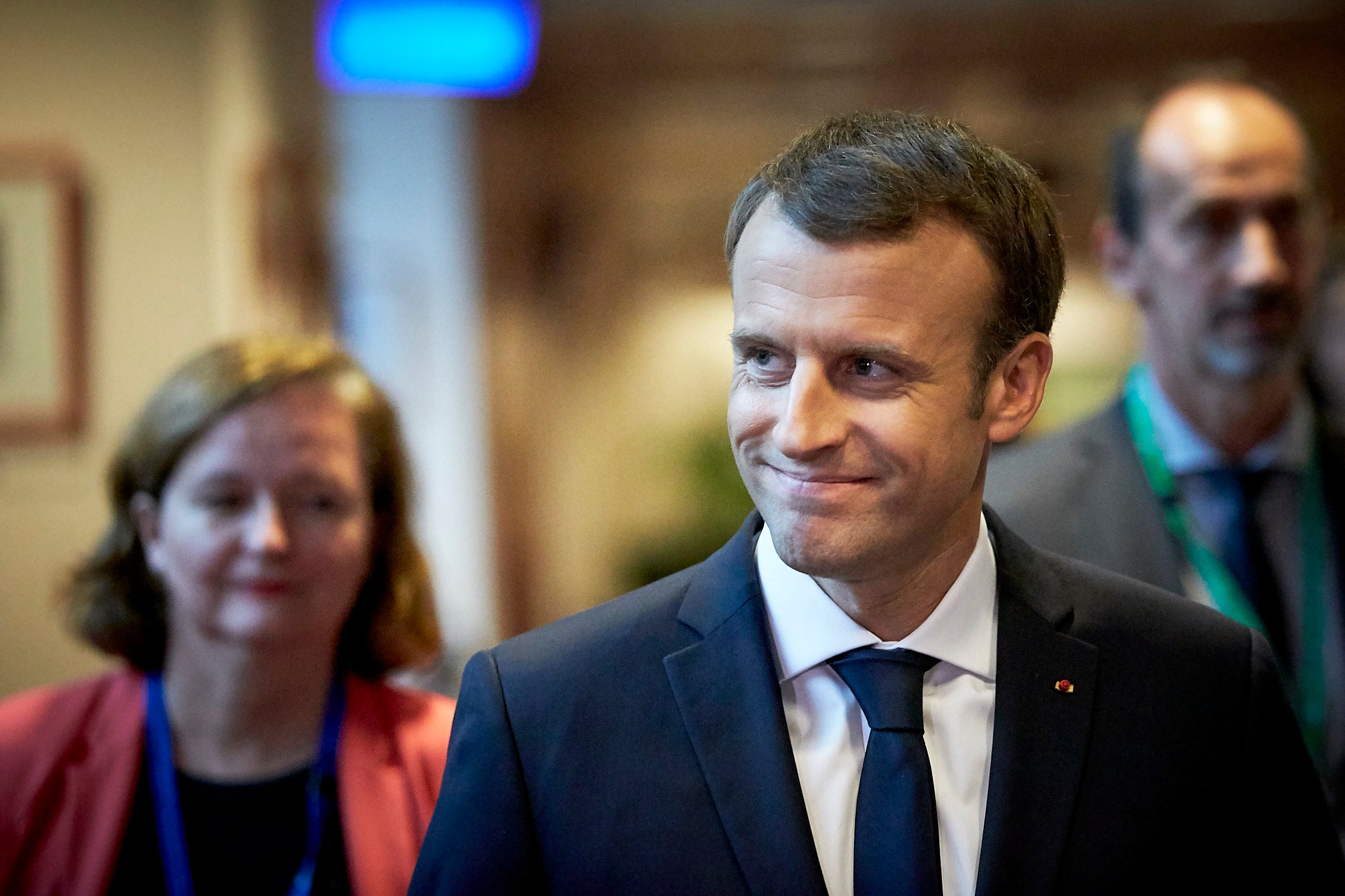 Emmanuel Macron's stated interest was improving the EU's own internal governance before welcoming new members (Photo: Consilium)