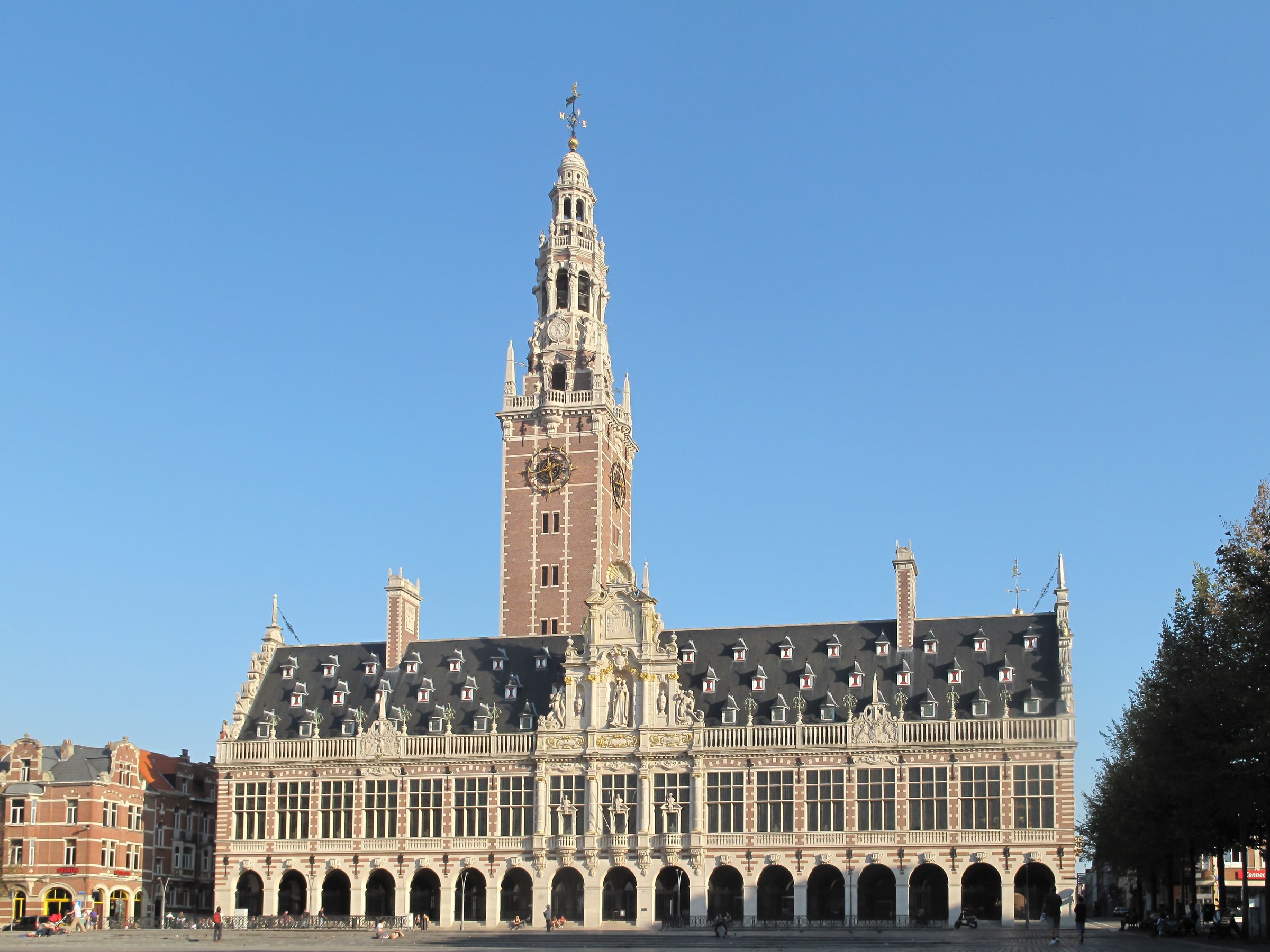 The library building of Belgium's Catholic Leuven University (Photo: Wikimedia)