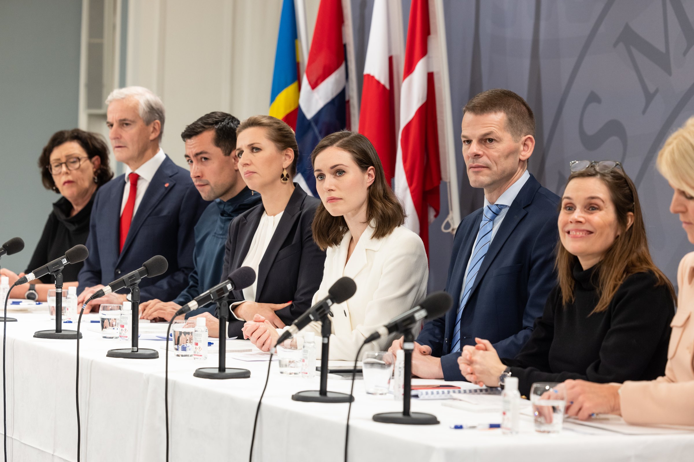 Nordic leaders at their summit. The Nordic states are among the most digitalised countries in the world (Photo: Magnus Fröderberg/norden.org)