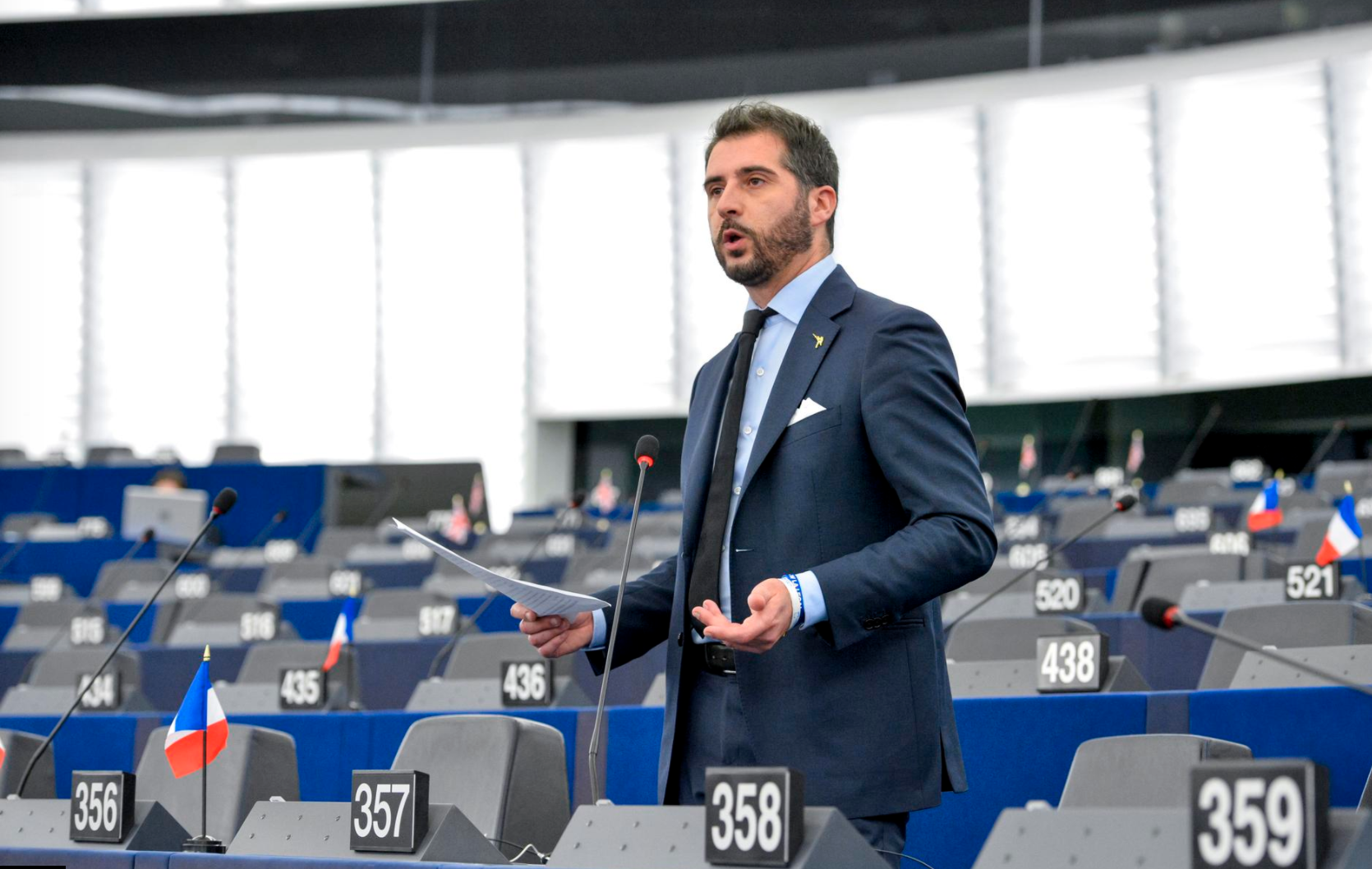 Paolo Borchia is an Italian MEP with the right-wing nationalist Identity and Democracy Group (Photo: European Parliament)