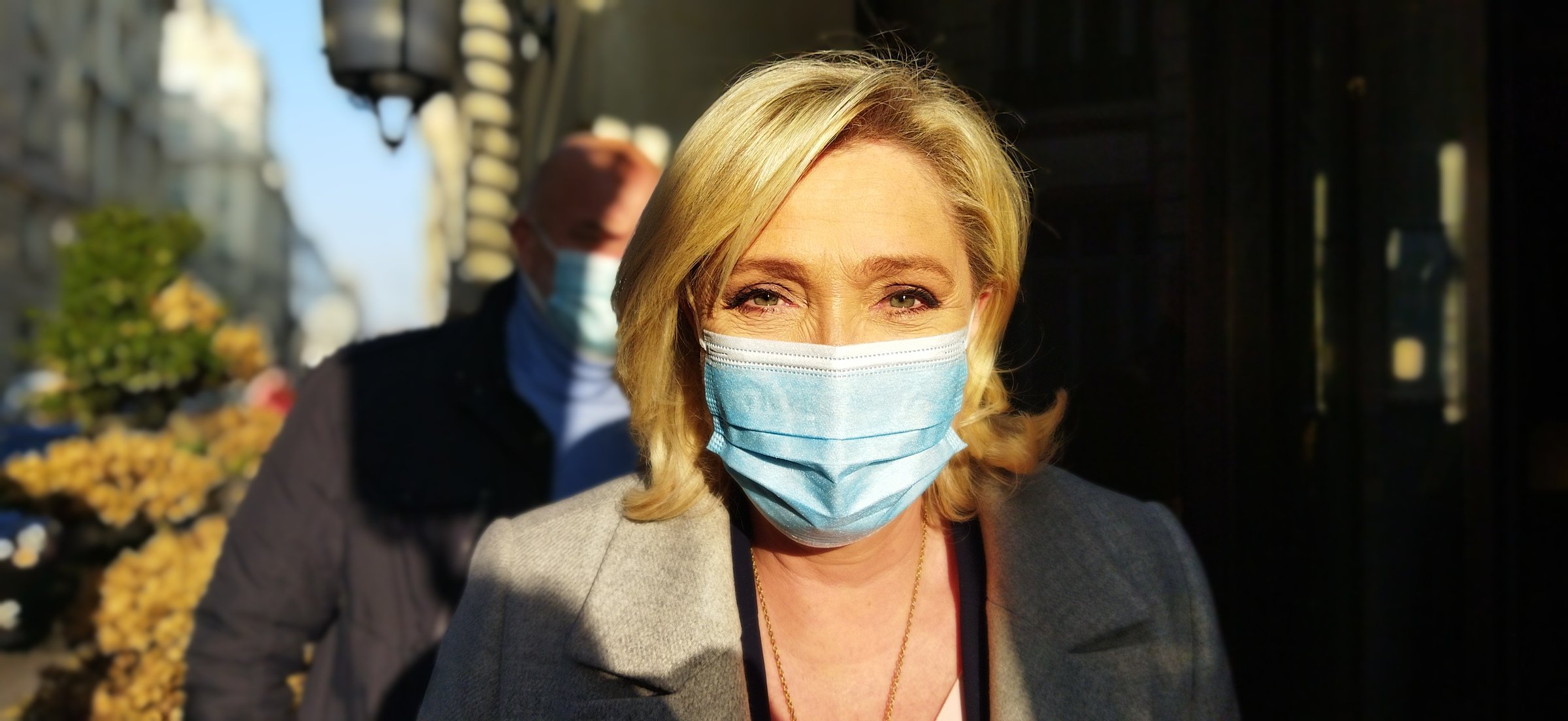 'I truly believe that I will be elected president this time. We (France) need to normalise our diplomatic relations with Russia, and not submit to EU diplomacy," Marine Le Pen says (Photo: Emma Sofia Dedorson)