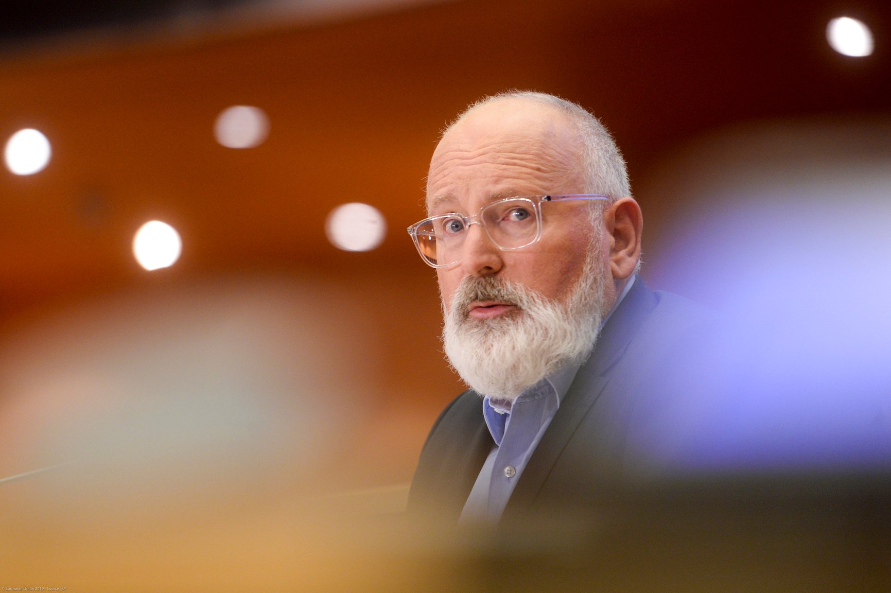 Former Green Deal chief Frans Timmermans and his chief of staff, Diederik Samsom, were key advocates for the EU's maximalist hydrogen strategy (Photo: European Parliament)
