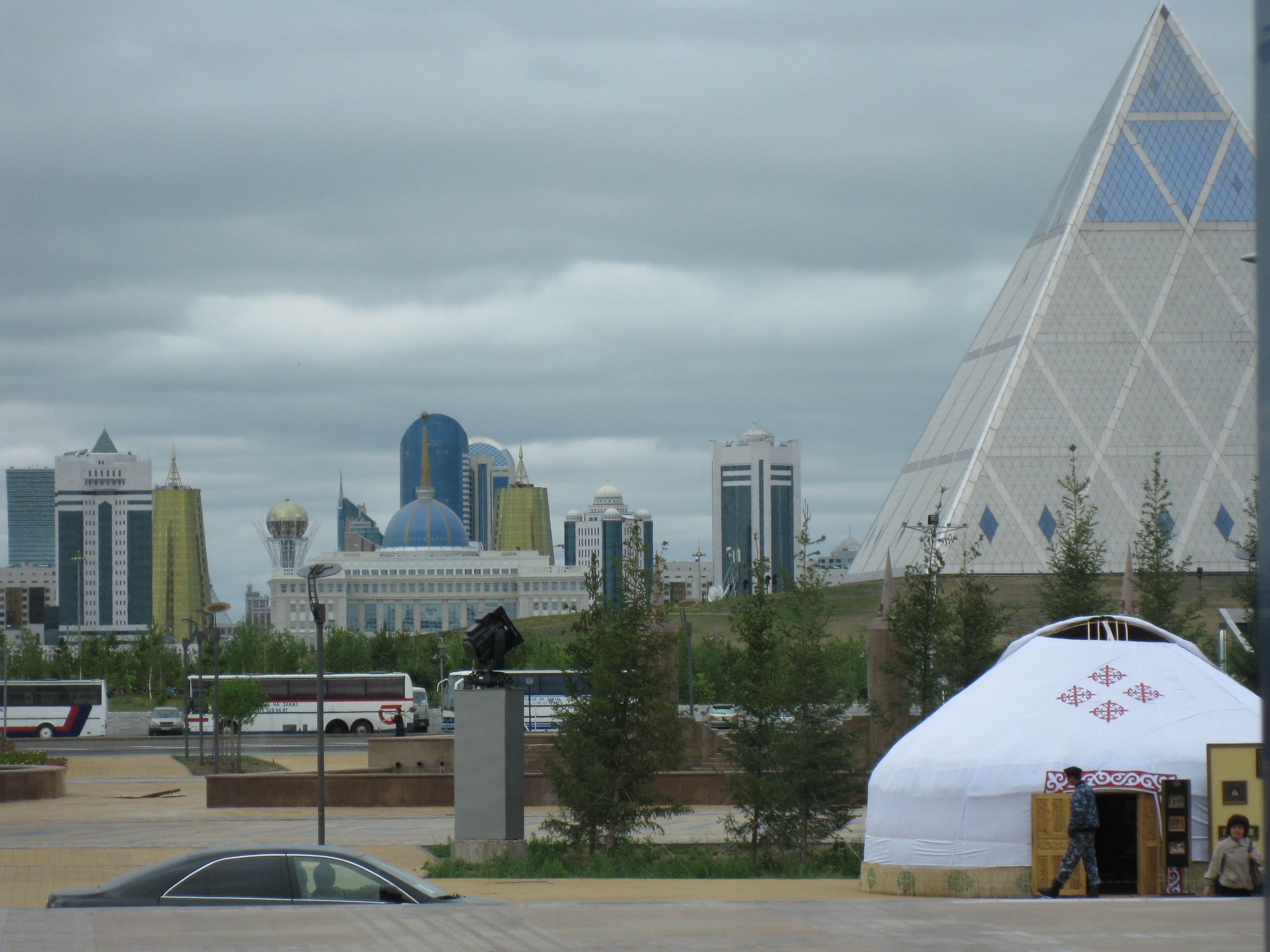 Nur-Sultan (formerly Astana), the capital of Kazakhstan, recently renamed after longtime dictator Nursultan Nazarbayev <a target="_blank">(Photo: EUobserver)</a>
