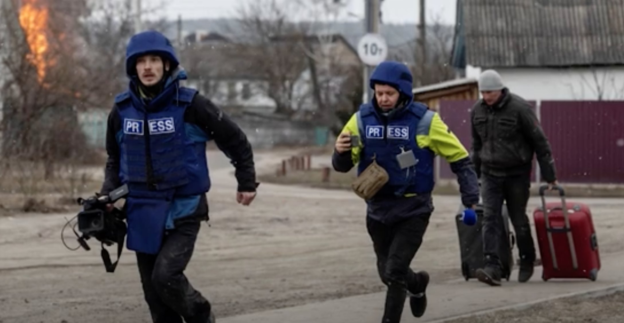 The war has caused the number of subscriptions and ad sales to plummet and affected the safety costs related to reporting, leaving many Ukrainian outlets dependent on international support and donations to keep publishing (Photo: Screengrab/Committee to Protect Journalists)