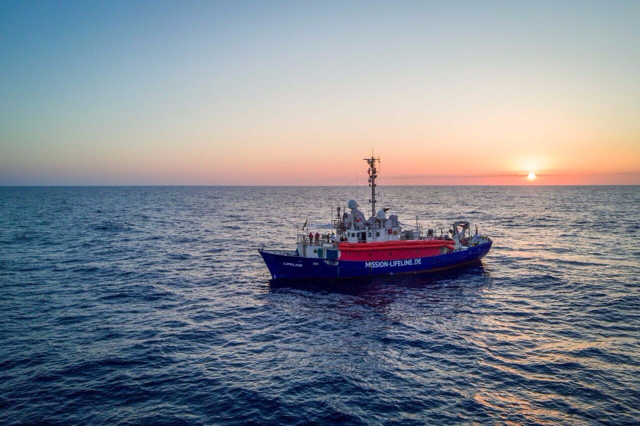 Interior ministers are meeting next week in Malta to discuss migration (Photo: Mission Lifeline)
