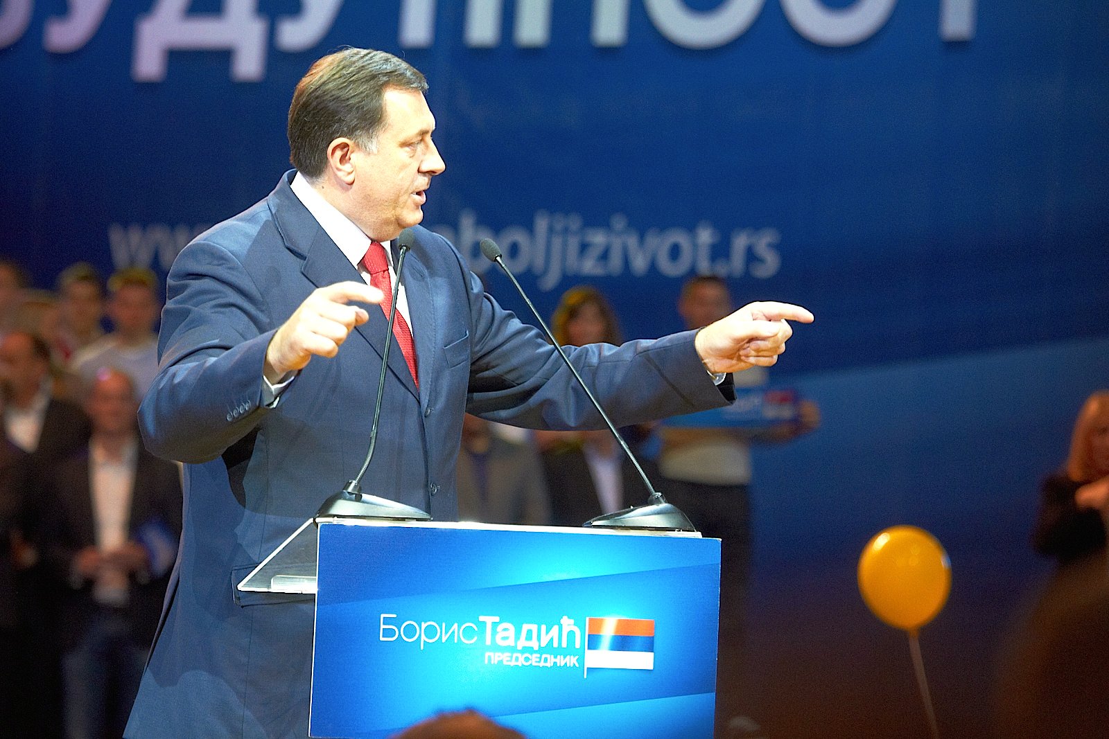 Dodik is said to own real estate in the EU (Photo: Izbor za bolji zivot)