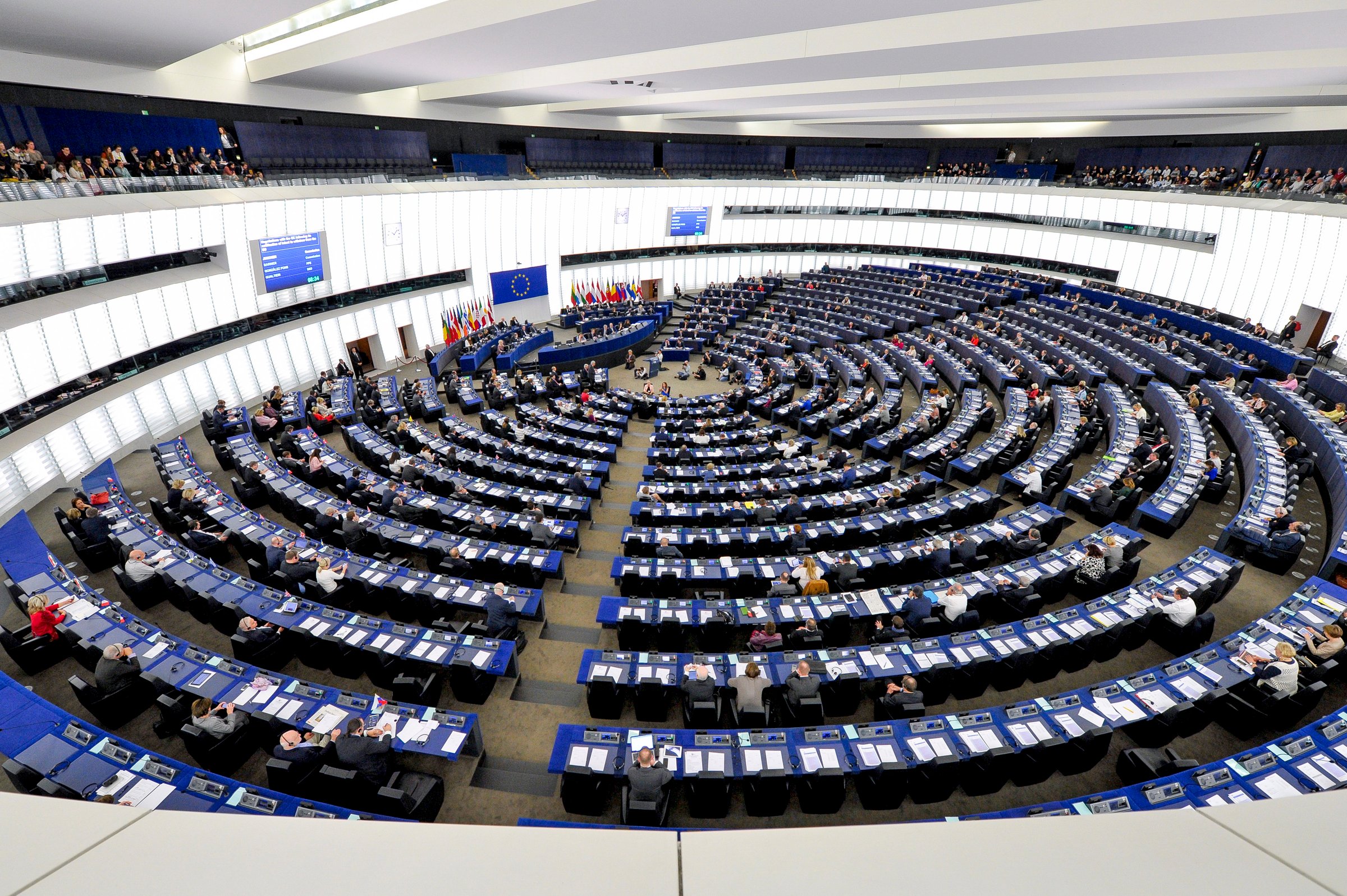 Strong support for the rightwing ECR is projected in Italy, Poland, Romania, Slovakia, and Latvia (Photo: European Parliament)