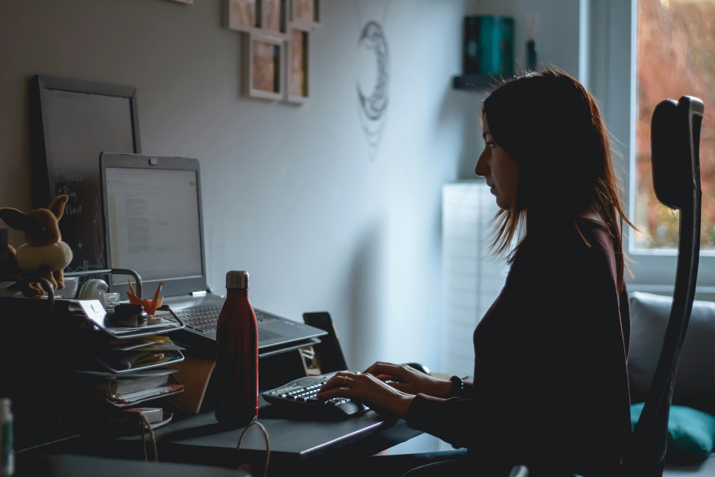 People regularly working from home are six times more likely to work in their free time or are having their privacy routinely violated (Photo: Susanna Marsiglia)