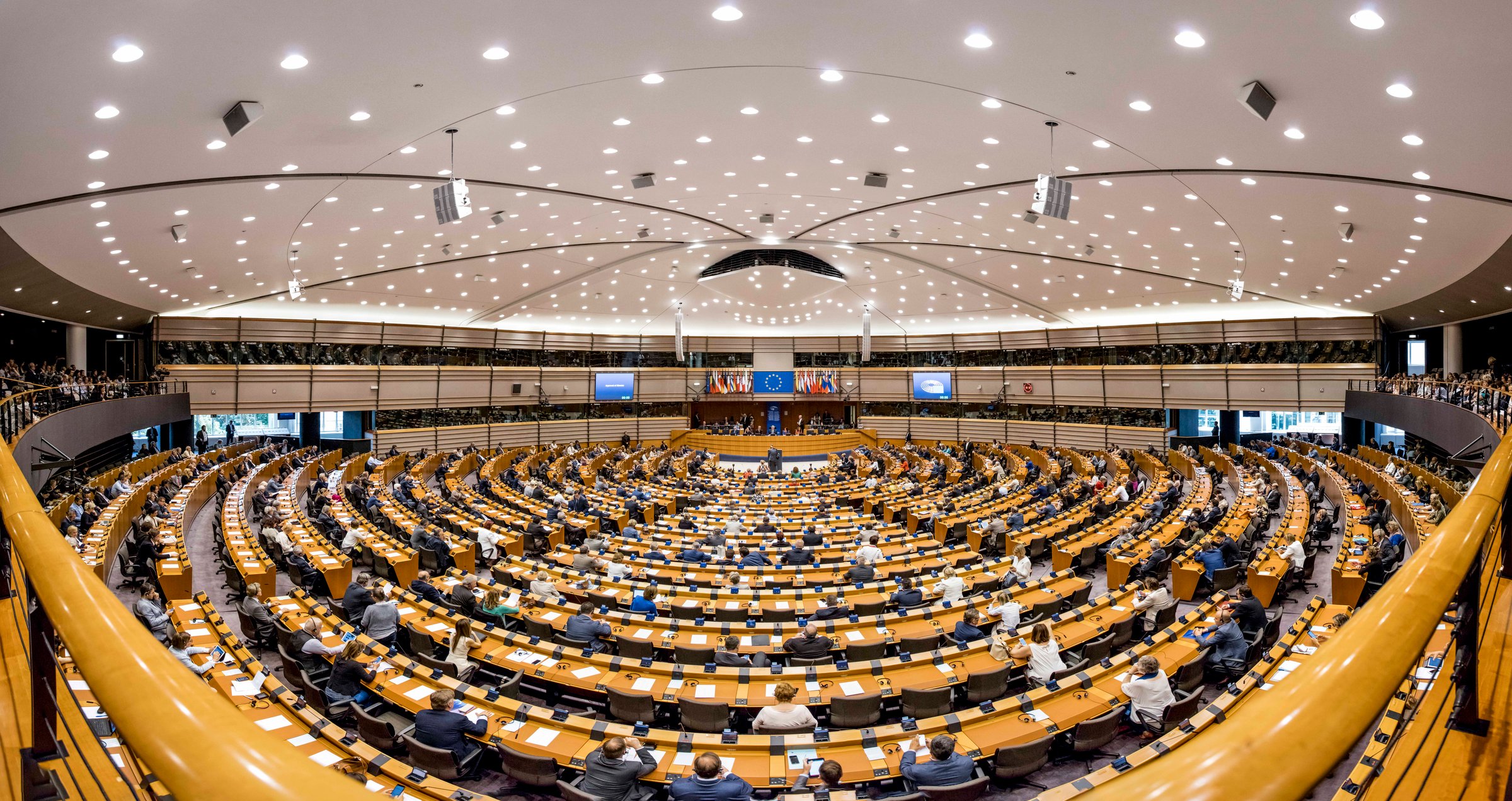 Exit results will be unveiled in the European Parliament on Sunday night <a target="_blank">(Photo: European Parliament)</a>