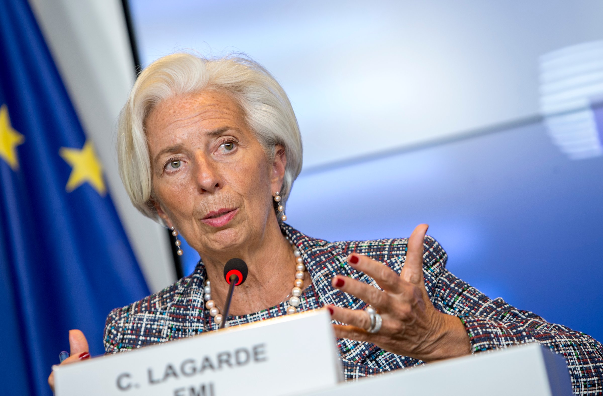 Christine Lagarde: EU not lagging in productivity gains (Photo: Council of the EU)
