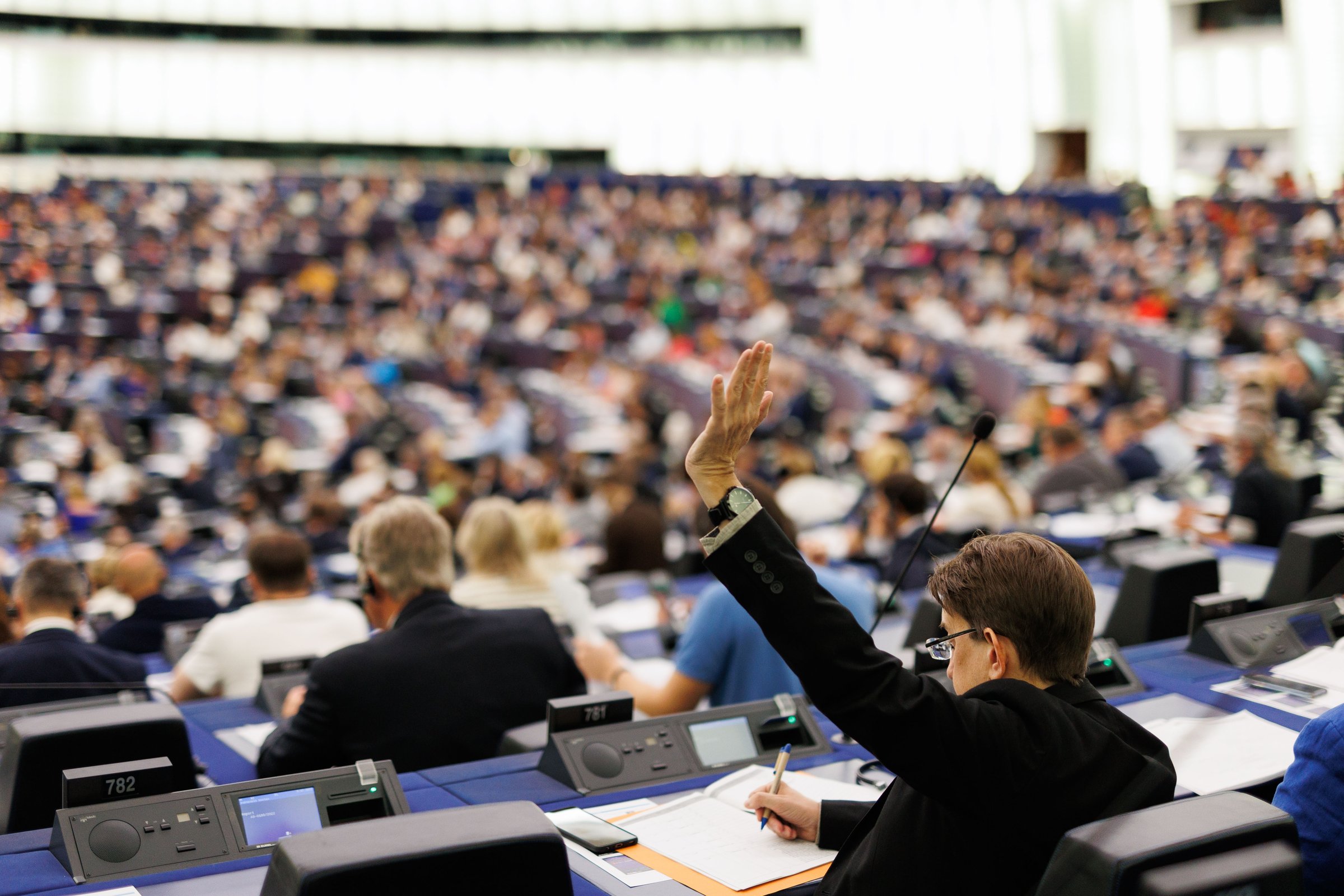 European Parliament in Strasbourg where MEPs approved the negotiating text for the bloc's fiscal rules on Wednesday (Photo: European Parliament)