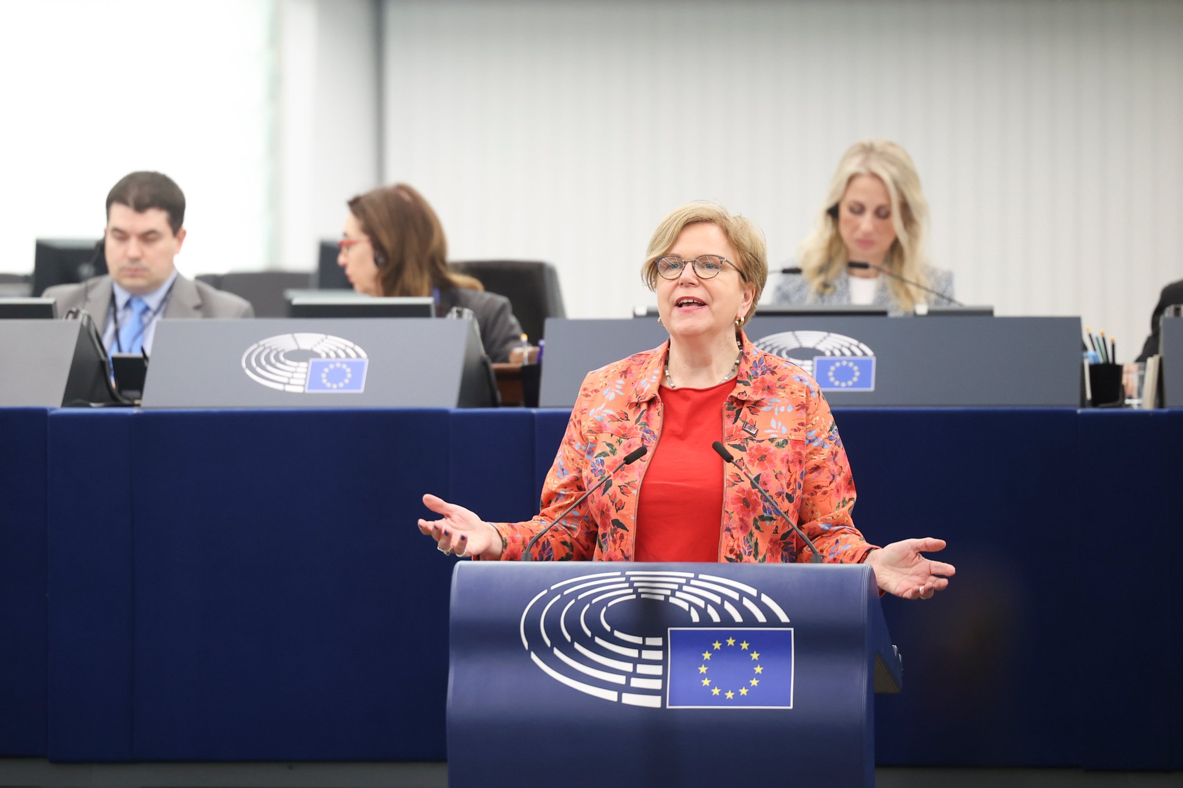German MEP Gaby Bischoff, of the Socialists & Democrats: the current rules mean 'a race to the bottom on working conditions' (Photo: European Parliament)