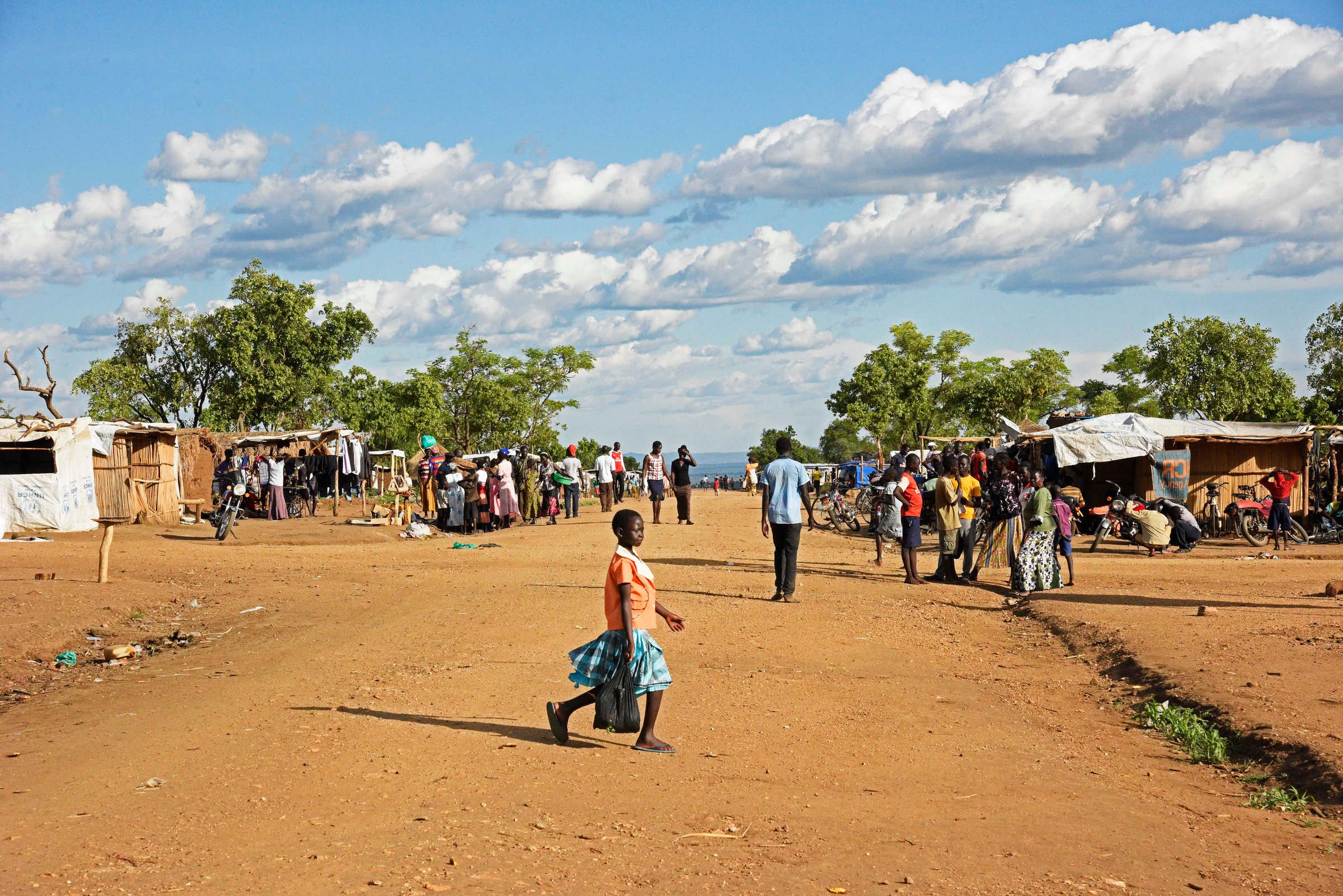 A refugee camp in Uganda. 85 percent of the world’s refugees live in developing countries.  (Photo: Isaac Kasamani)