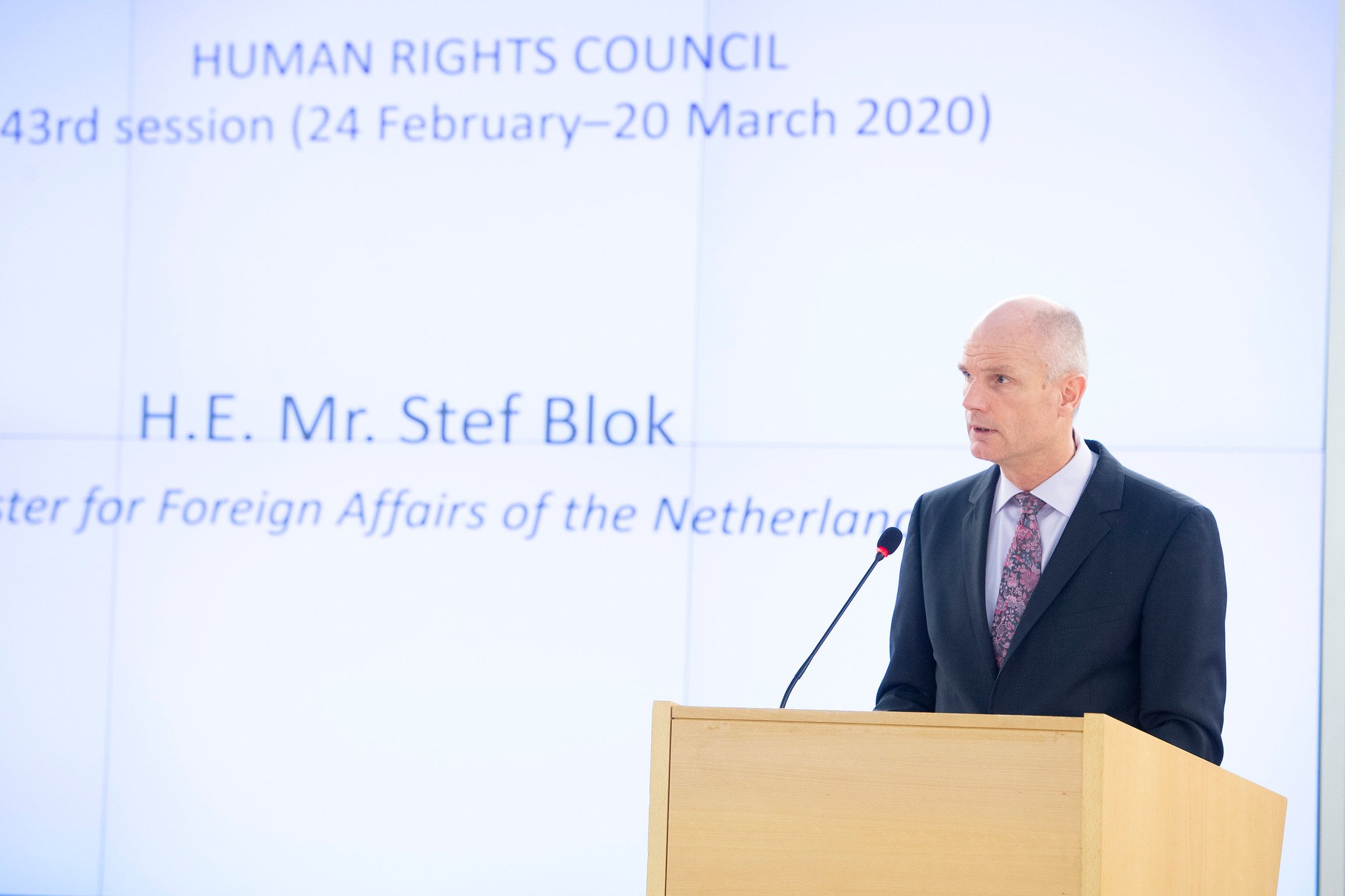 Stef Blok, formerly a Dutch foreign minister, was one of the lead authors of the audit (Photo: UN Photo / Violaine Martin)