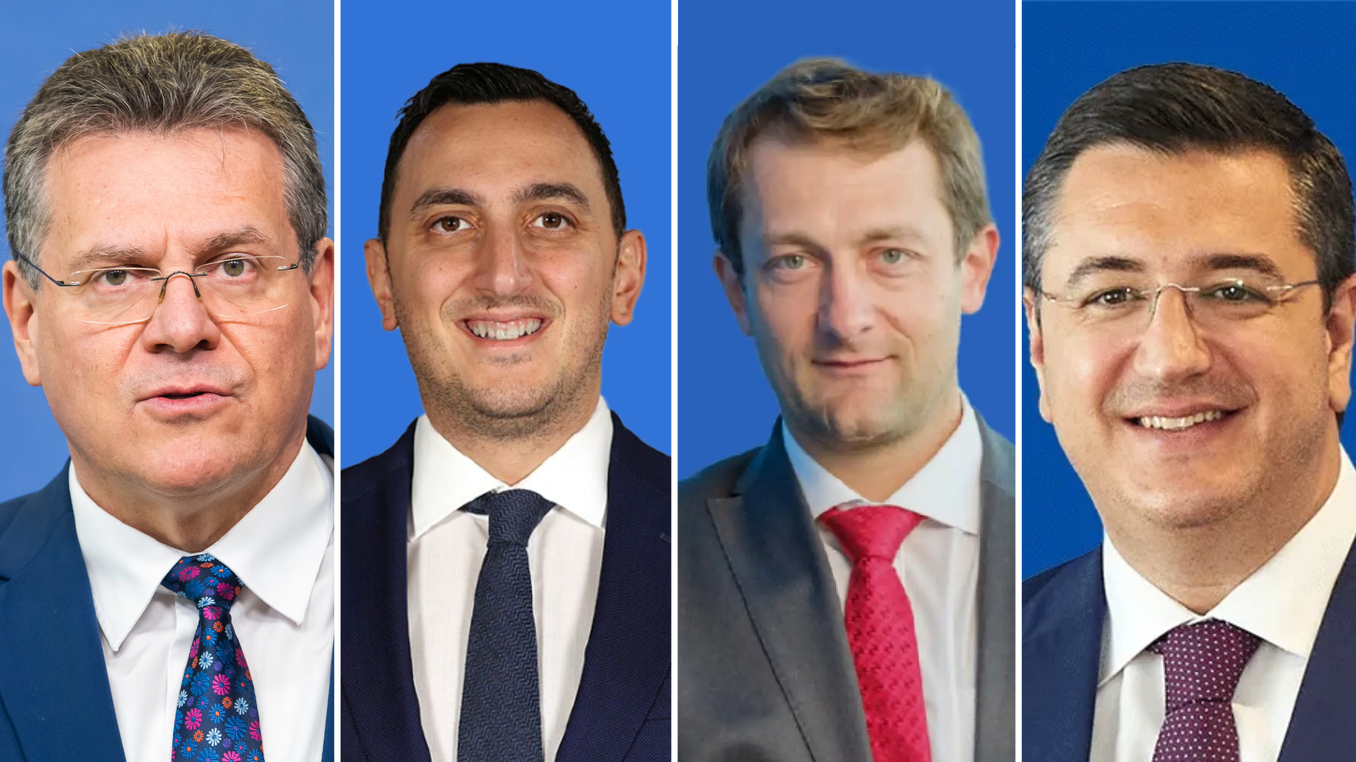 In today’s menu (from left to right in the picture), MEPs will grill Slovakia’s Maroš Šefčovič, Malta’s Glenn Micallef, Luxembourg’s Christophe Hansen and Greece’s Apostolos Tzitzikostas.