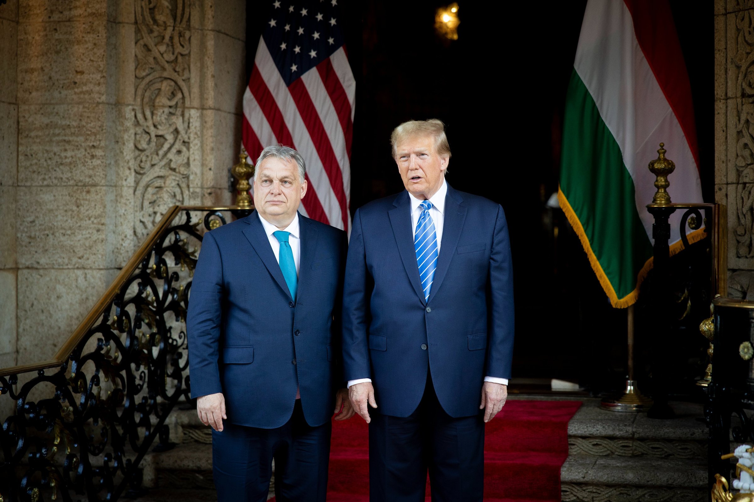 Viktor Orban campaigning for the return of Donald Trump as US president (Photo: Zoltan Kovacs)