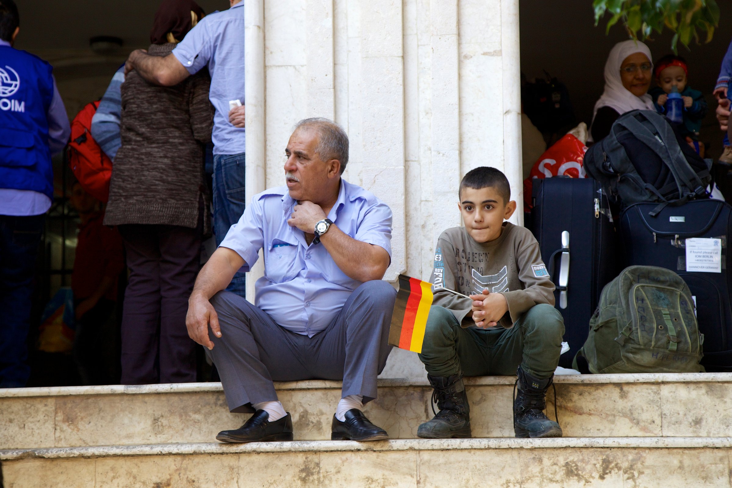 Syrian refugees in Berlin in 2013 (Photo: International Organization for Migration)