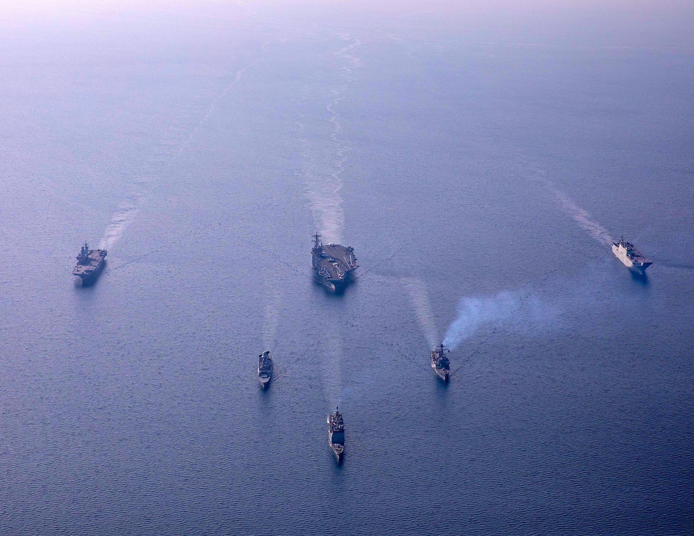 US aircraft-carrier strike forces used Port of Thessaloniki to resupply their warships with fuel and other essentials