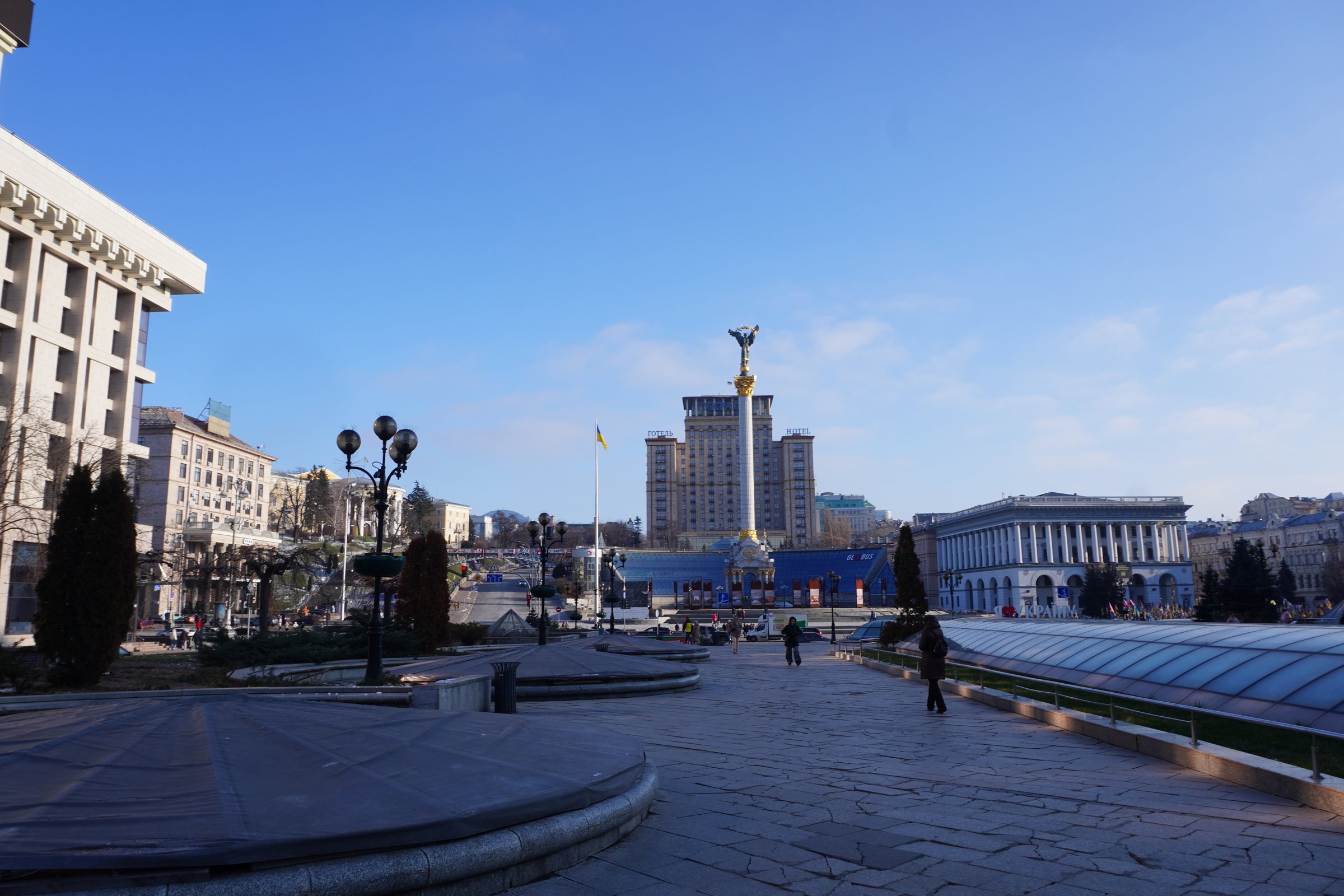 Martial law in Ukraine during war prohibits demonstrations, strikes and protests (Photo: Elena Sánchez Nicolás)
