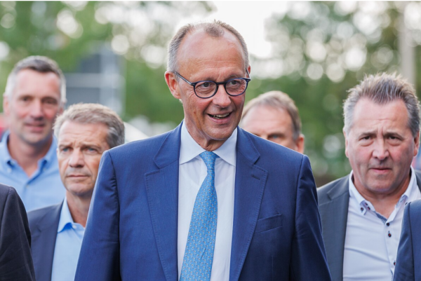 As bombs drop across the Middle East, what will Merz say to Trump?