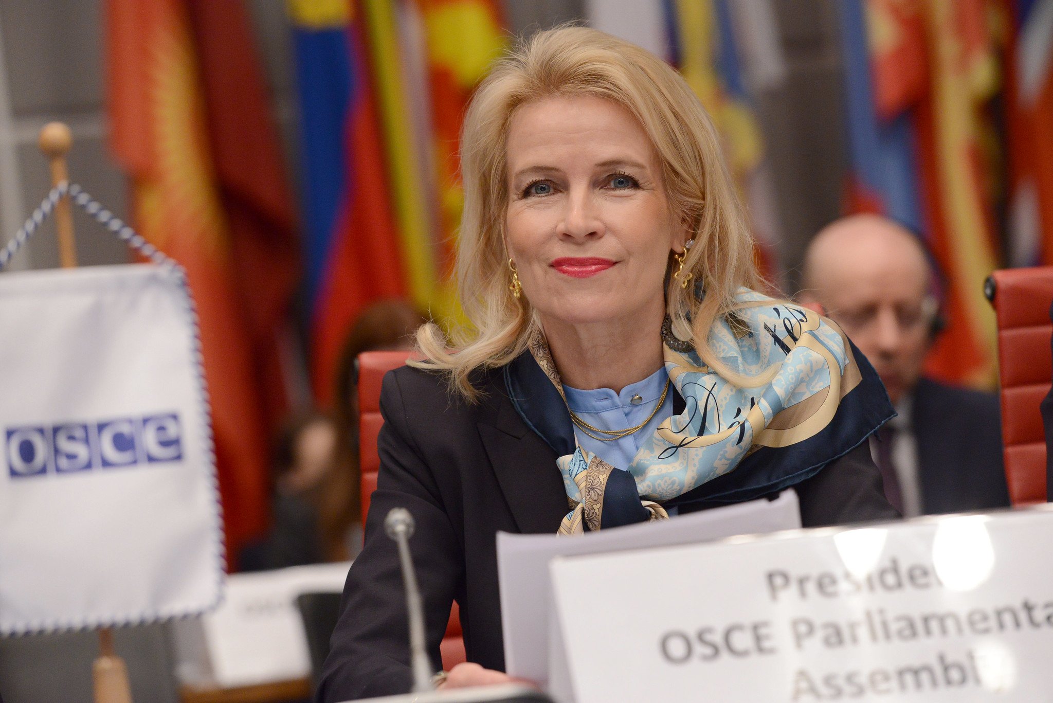 As a member of the ruling party in Finland, Pia Kauma’s meeting with Russia might raise some eyebrows domestically (Photo: OSCE PA)