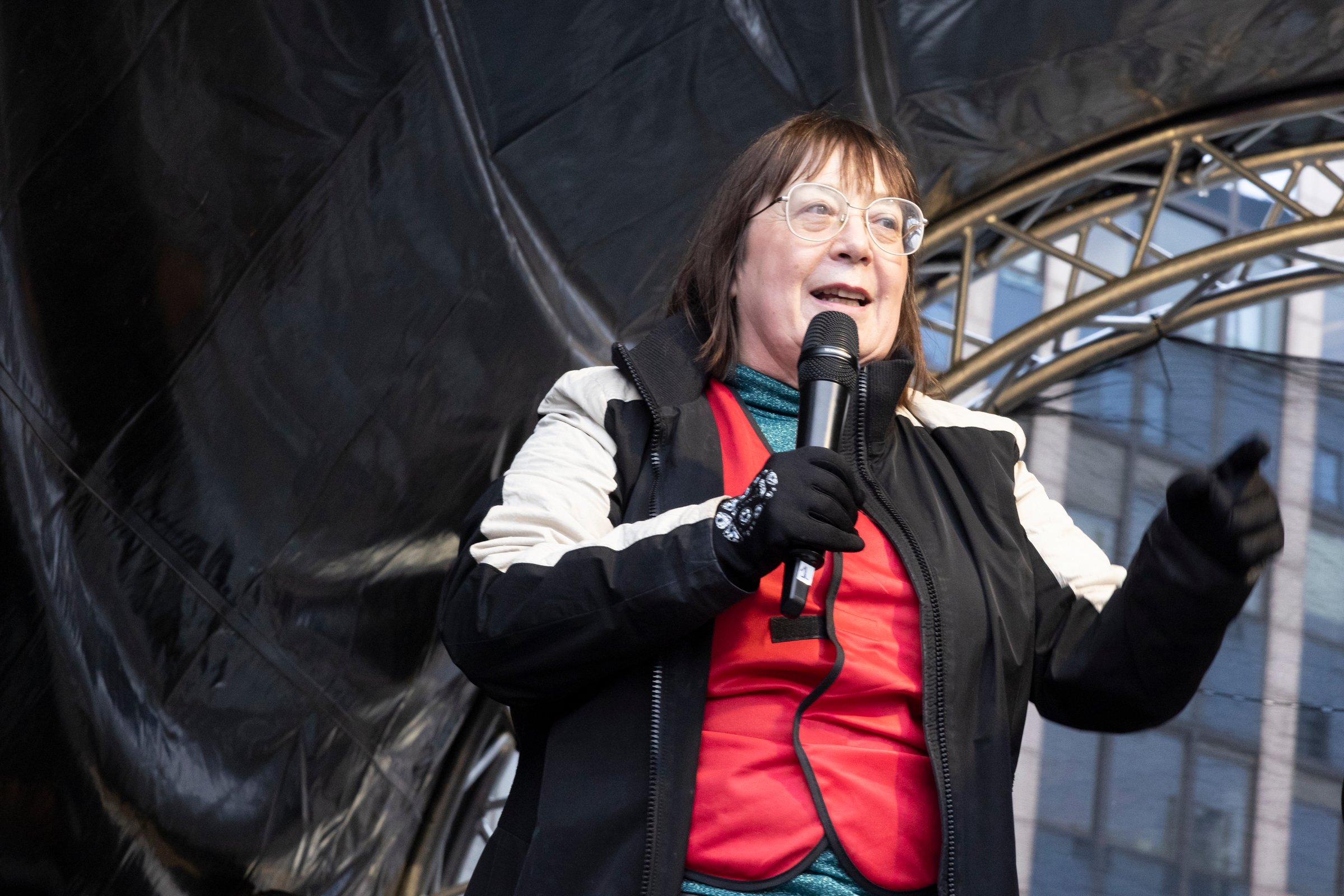 Esther Lynch: ‘There’s still this idea that if companies do well, workers will do well automatically. But that’s not universally true’ (Photo: ETUC)
