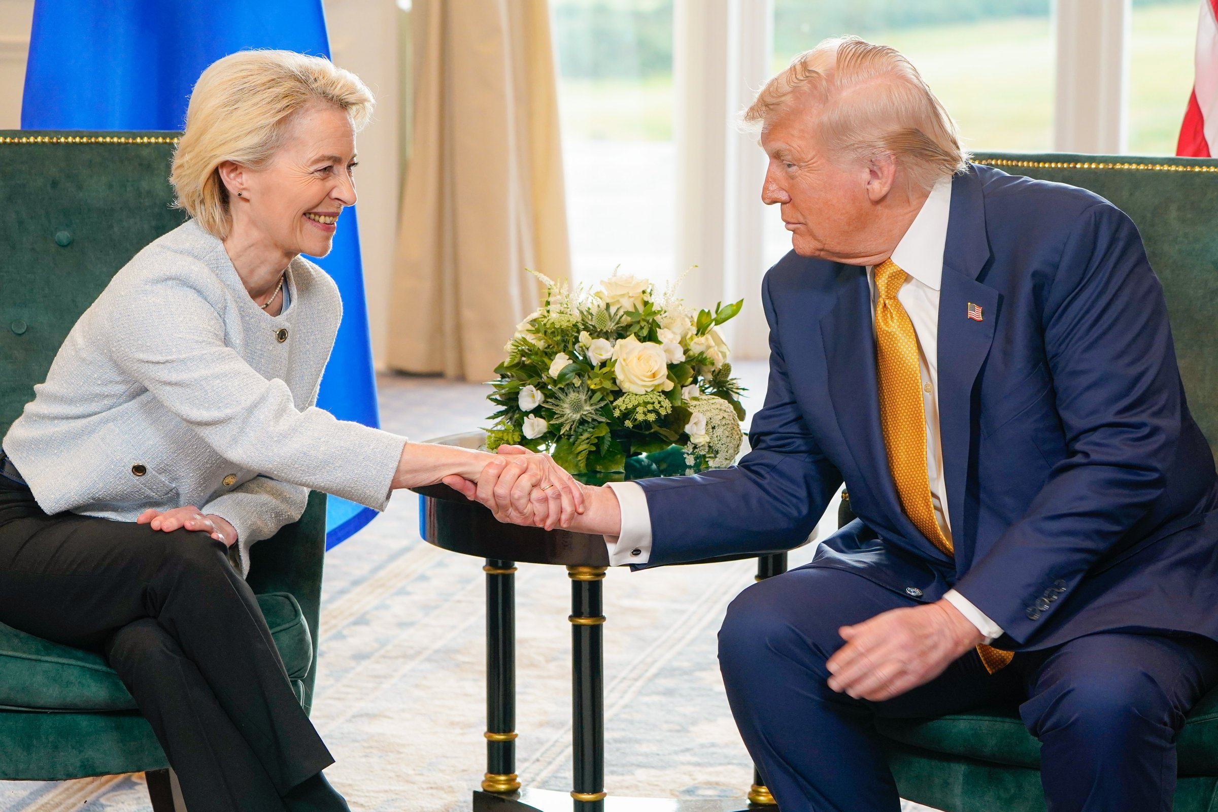 The art of the bad deal? Ursula von der Leyen says that the tariff deal with Donald Trump is the 'first step' towards better trade relations (Photo: European Commission)