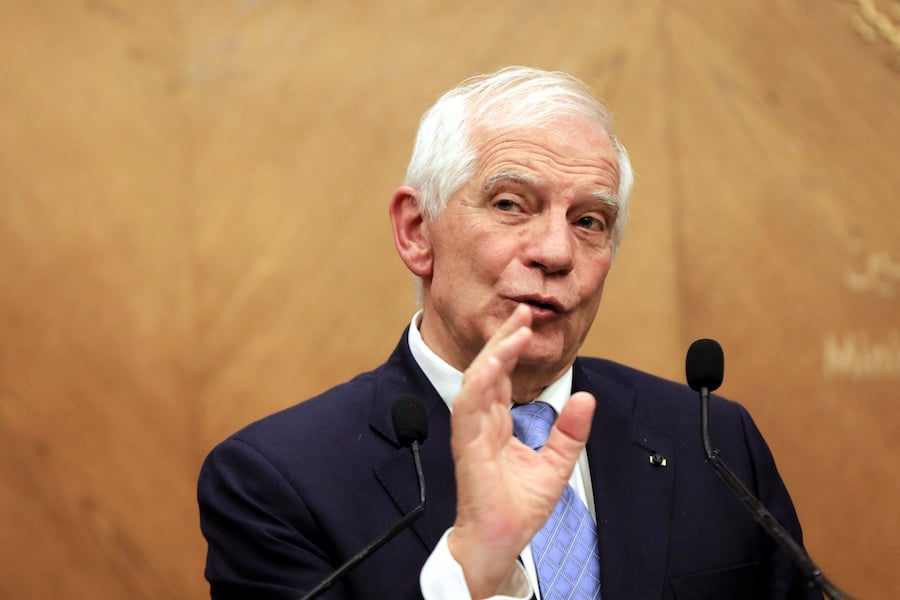 'Many member states simply don’t want to impose sanctions on Israel. That’s the reality,' said former EU chief diplomat Josep Borrell  (Photo: European Council )