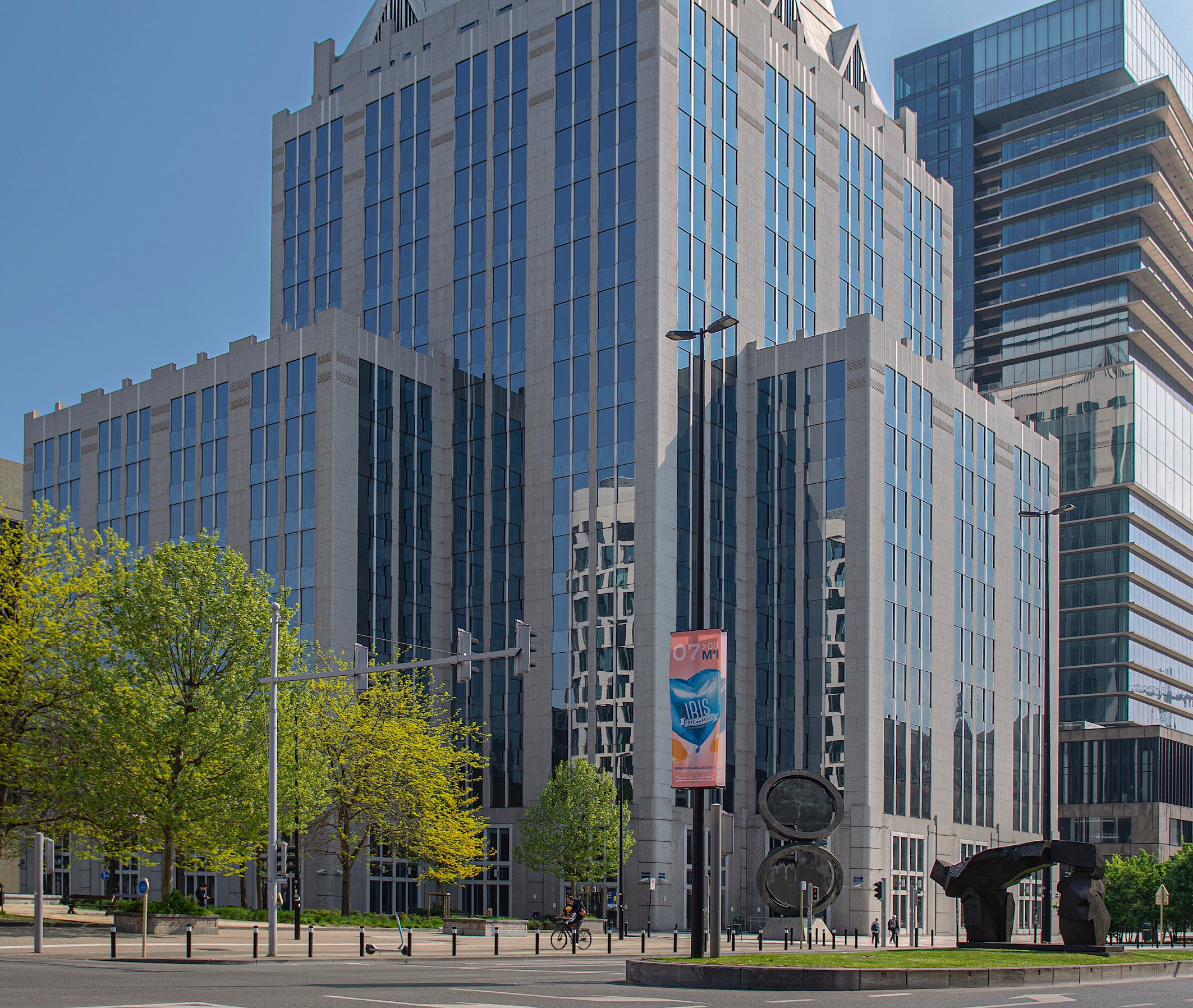 The bulk of the Russian assets are held by the Brussels-based financial firm Euroclear  (Photo: Marek Śliwecki )