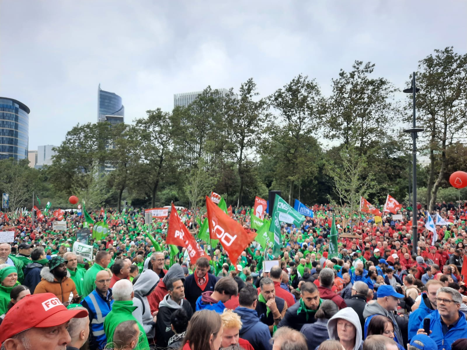 The three-day strike is intended to escalate to a full national strike on Wednesday (Photo: Centre National de Coopération au Développement)