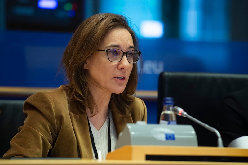 Marta Lorenzo is the director of the UNRWA office in Brussels since August 2023. She was previously the UNRWA director in Jordan  (Photo: European Parliament)