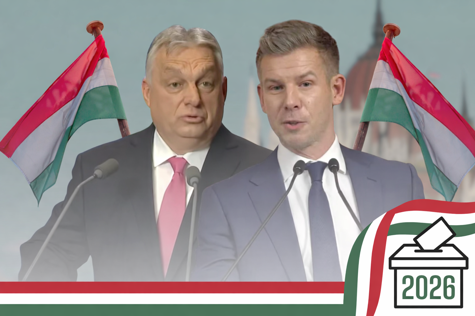 Incumbent vs renegade challenger: Viktor Orbán and Péter Magyar