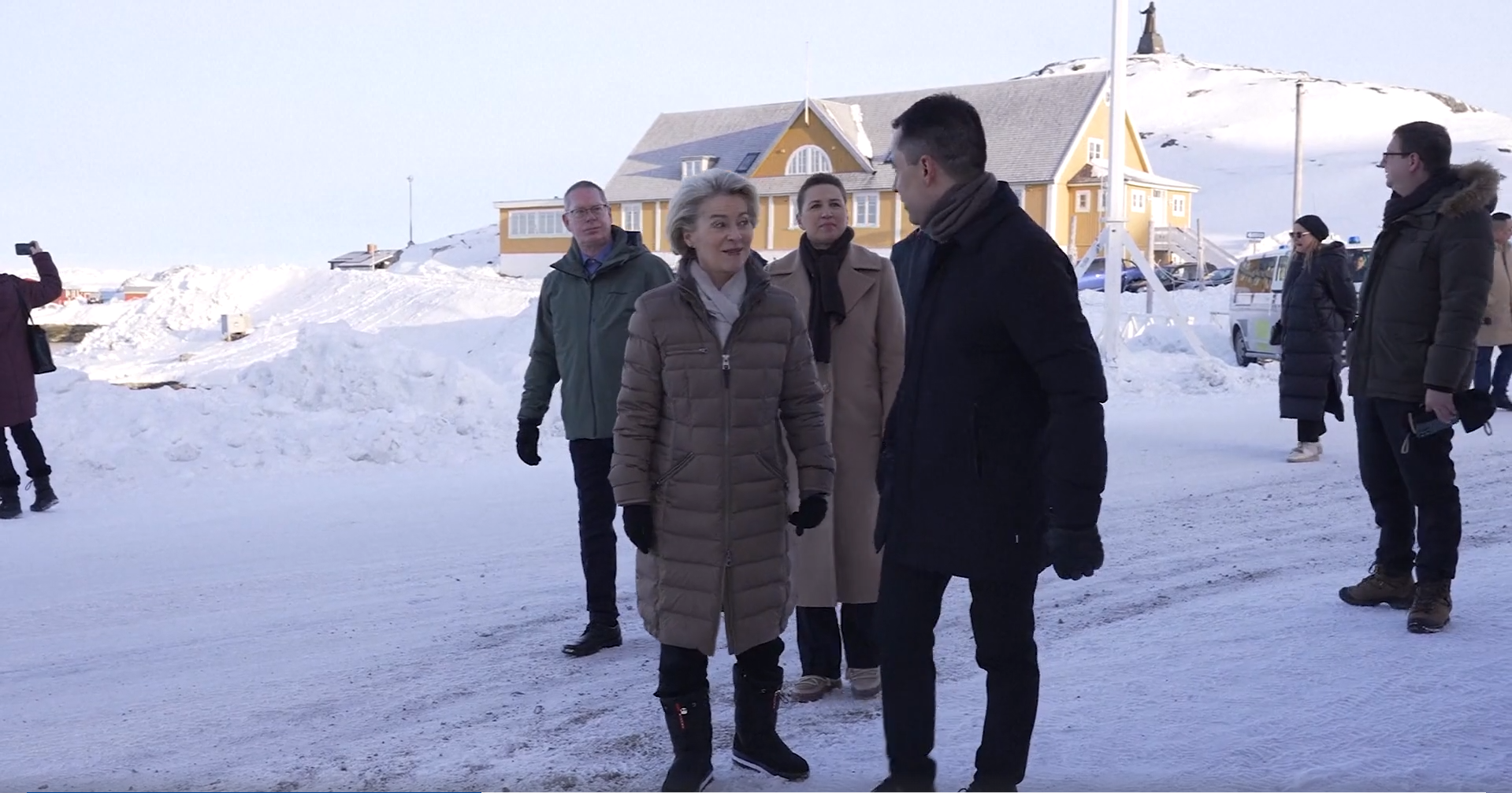Ursula von der Leyen in Greenland in 2025. Greenland left the European Communities in 1985 and is an Overseas Country and Territory (Photo: EU Commission)