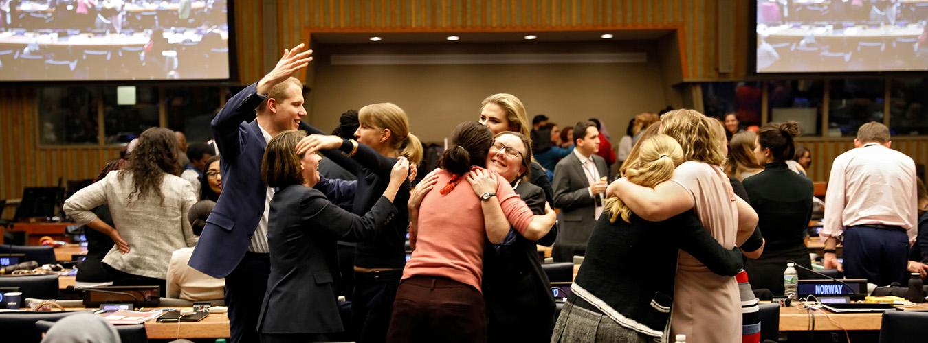 Even with equality policies in some European countries, only 30 percent of all EU ambassadors in 2024 were women.  (Photo: UN Photo/Ryan Brown)