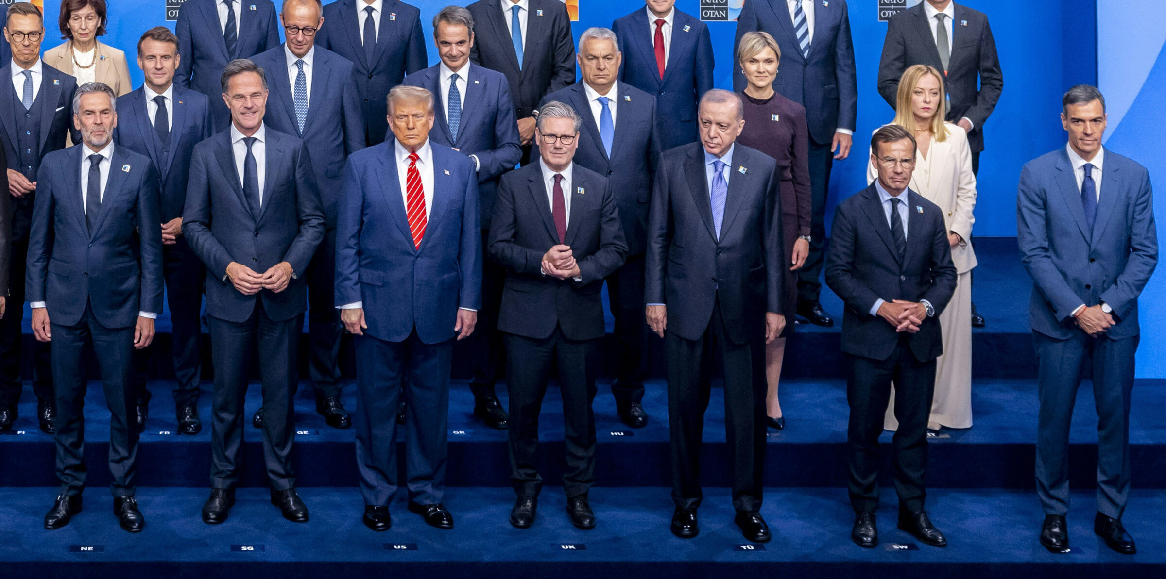 US and Nato leaders meeting at a summit in The Hague on 25 June 2025